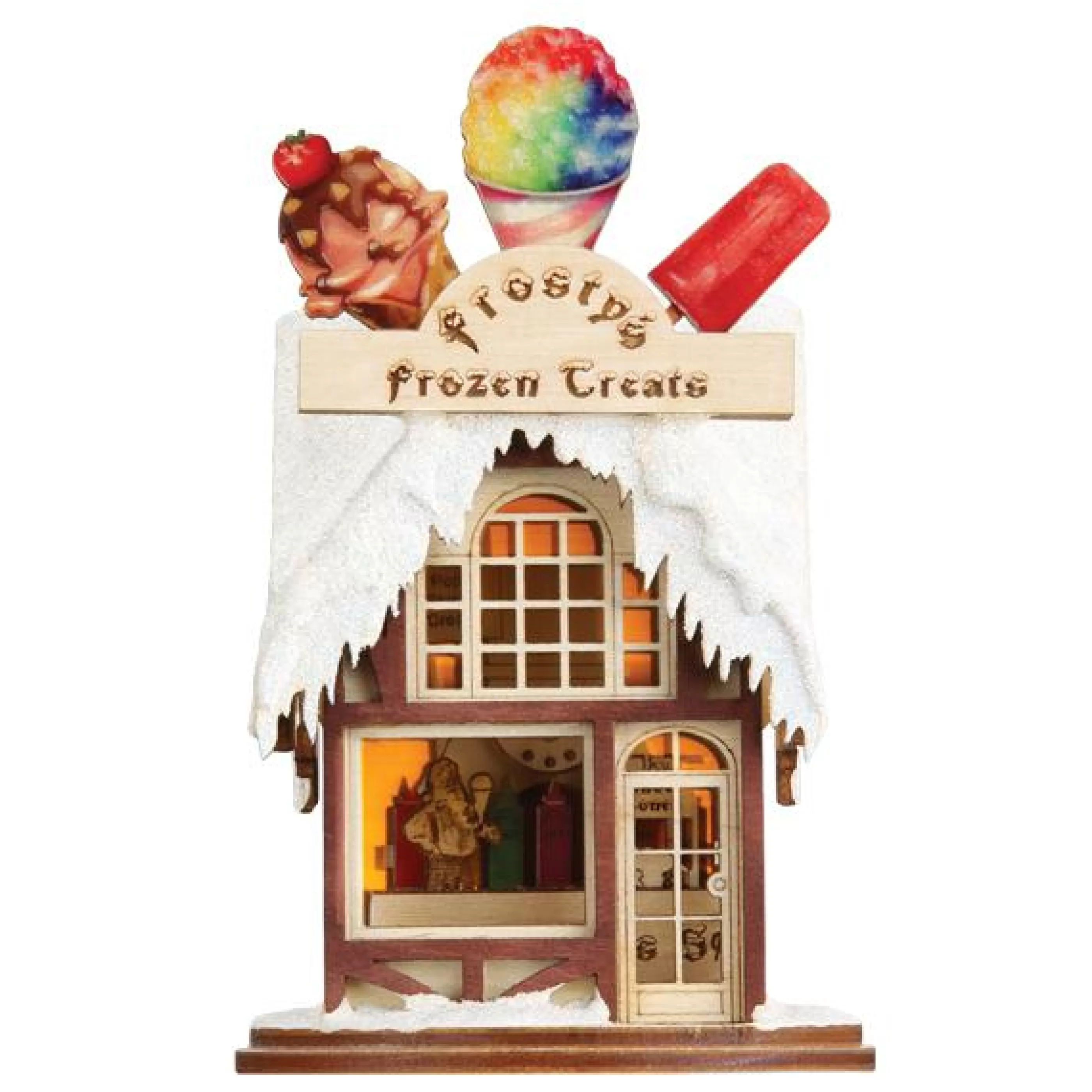 EAST WEST Frosty's Treat Shop Ornament