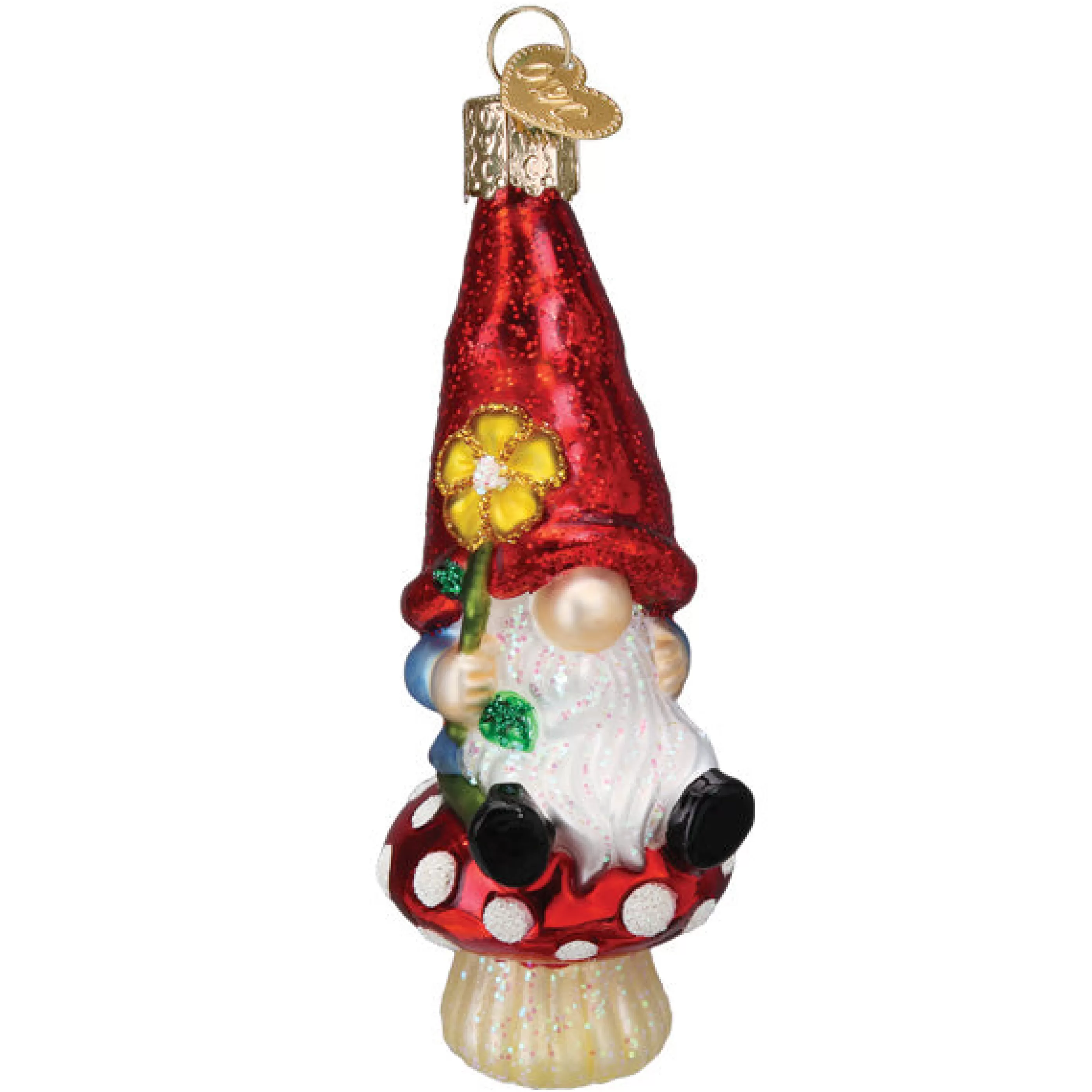 EAST WEST Garden Gnome Ornament