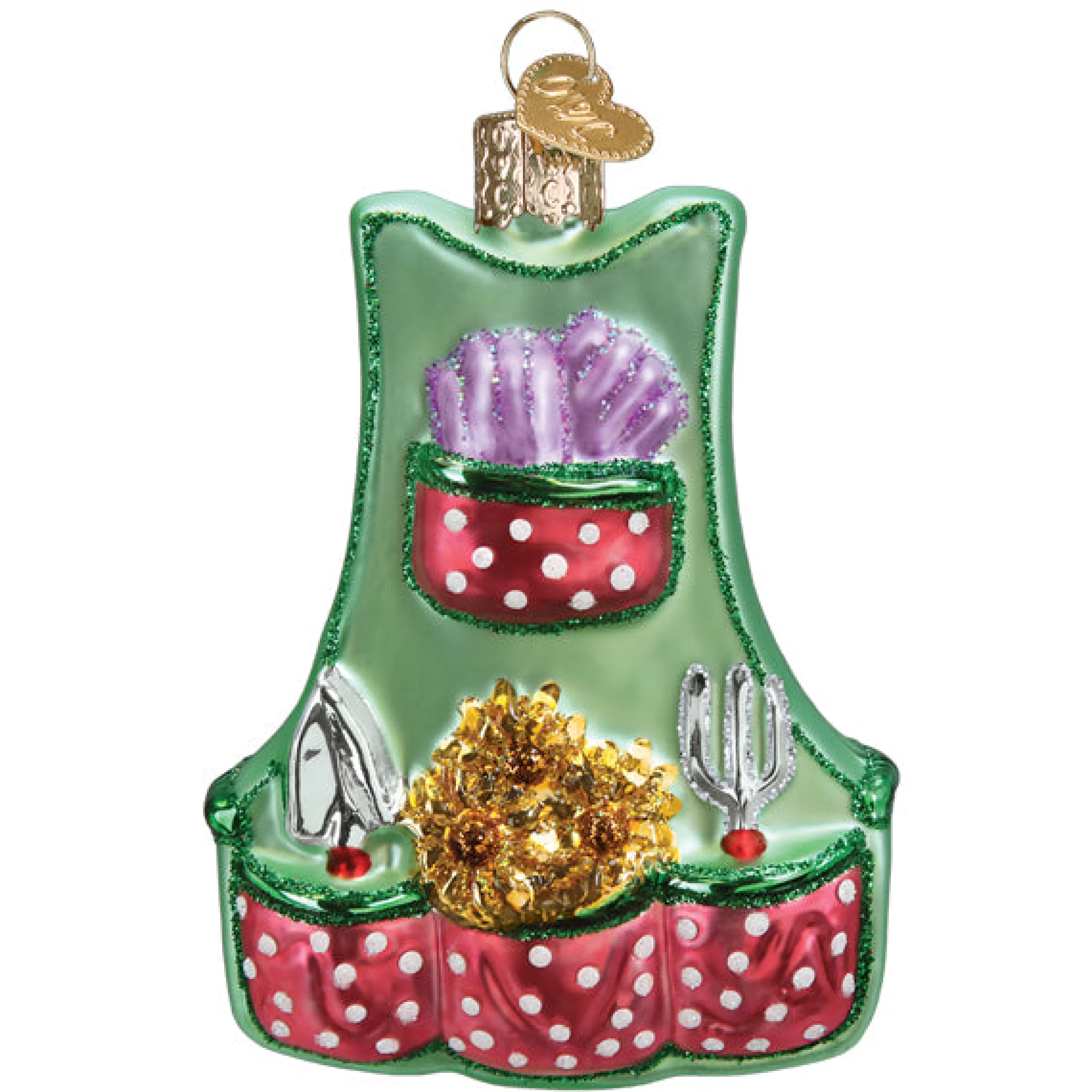 EAST WEST Gardening Apron Ornament