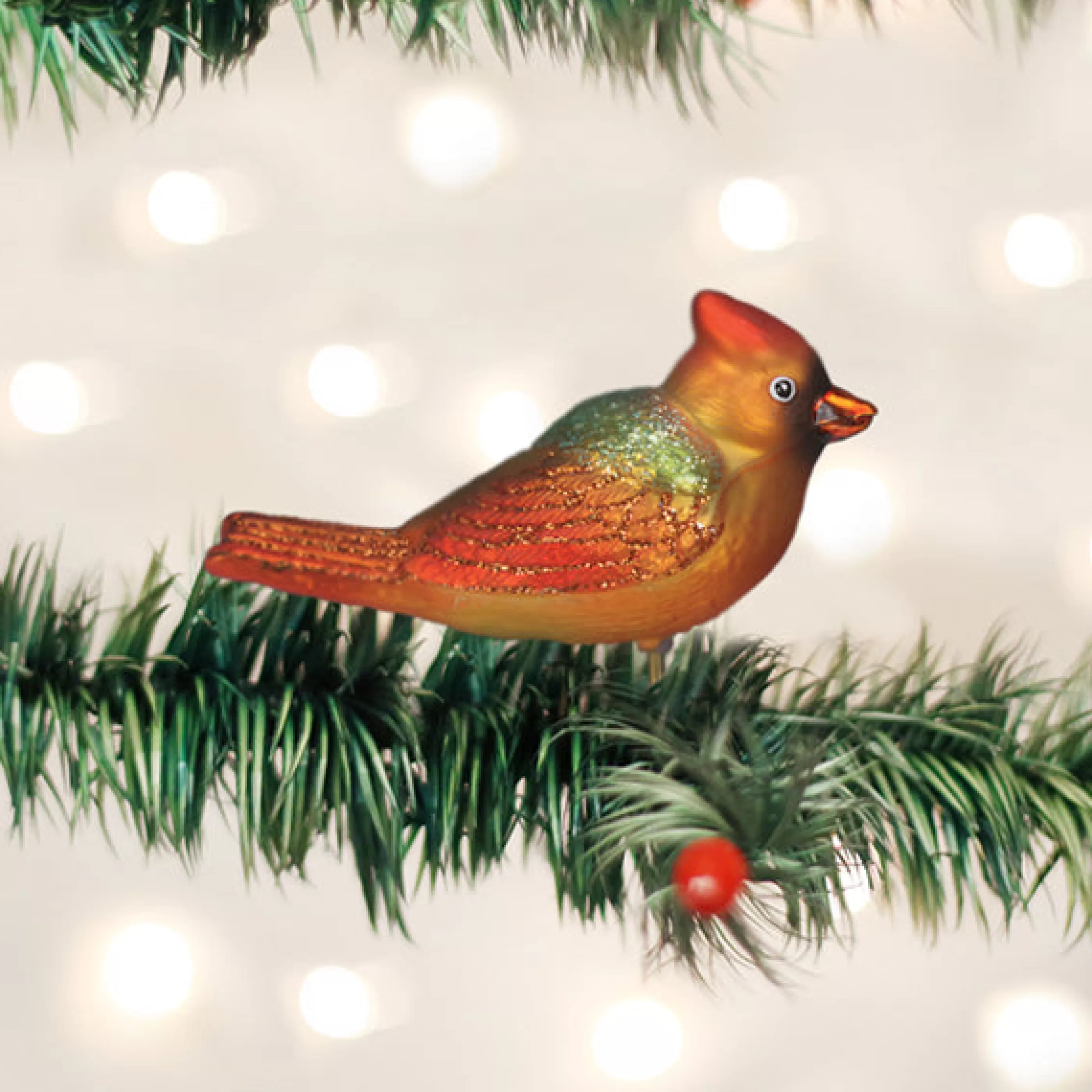 Kasa World Ltd Gentle Cardinal Ornament