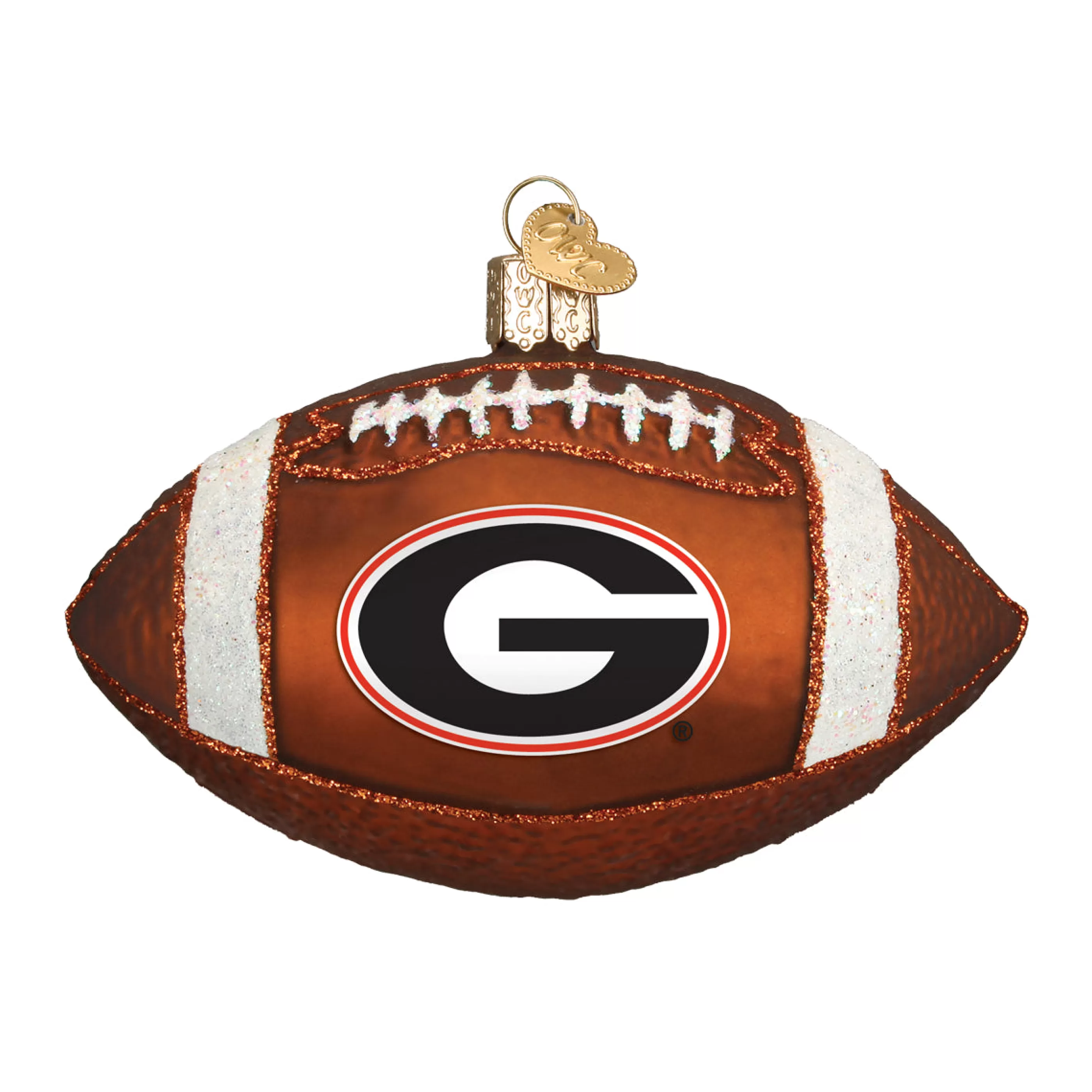 EAST WEST Georgia Football Ornament