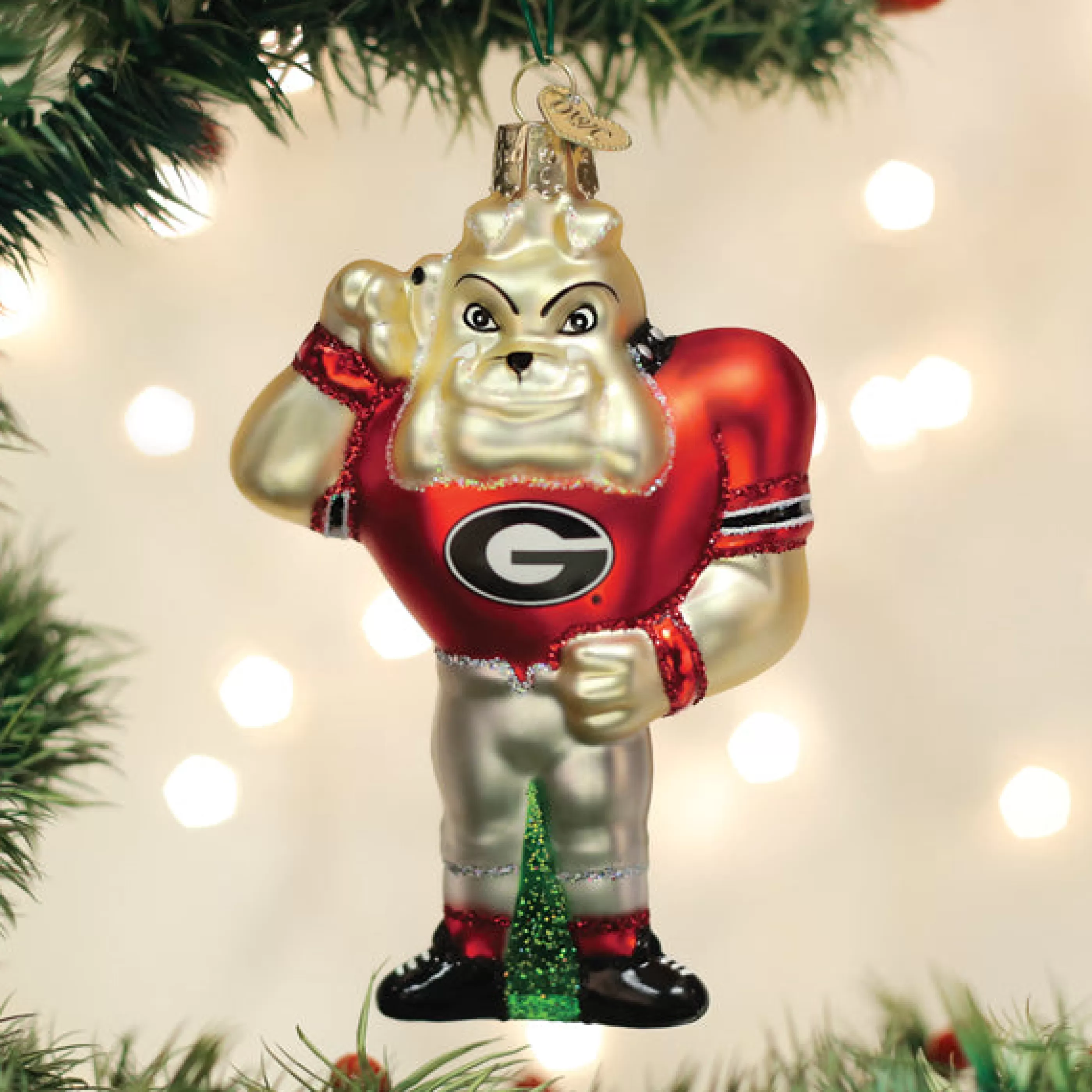 EAST WEST Georgia Hairy Dawg Ornament