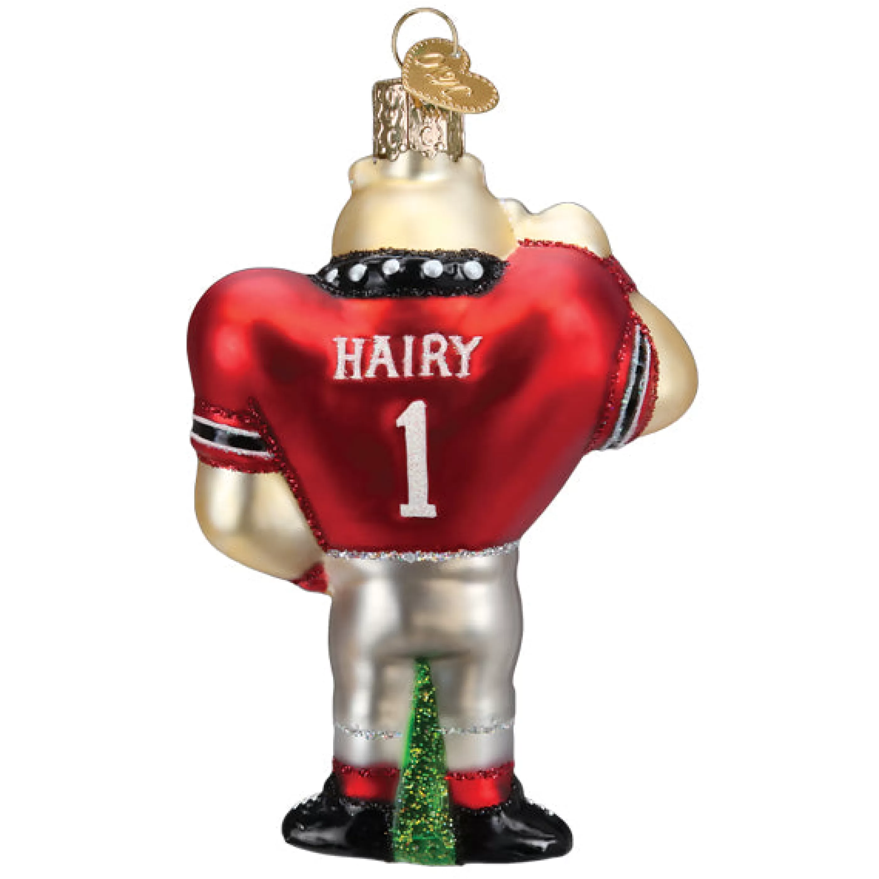 EAST WEST Georgia Hairy Dawg Ornament