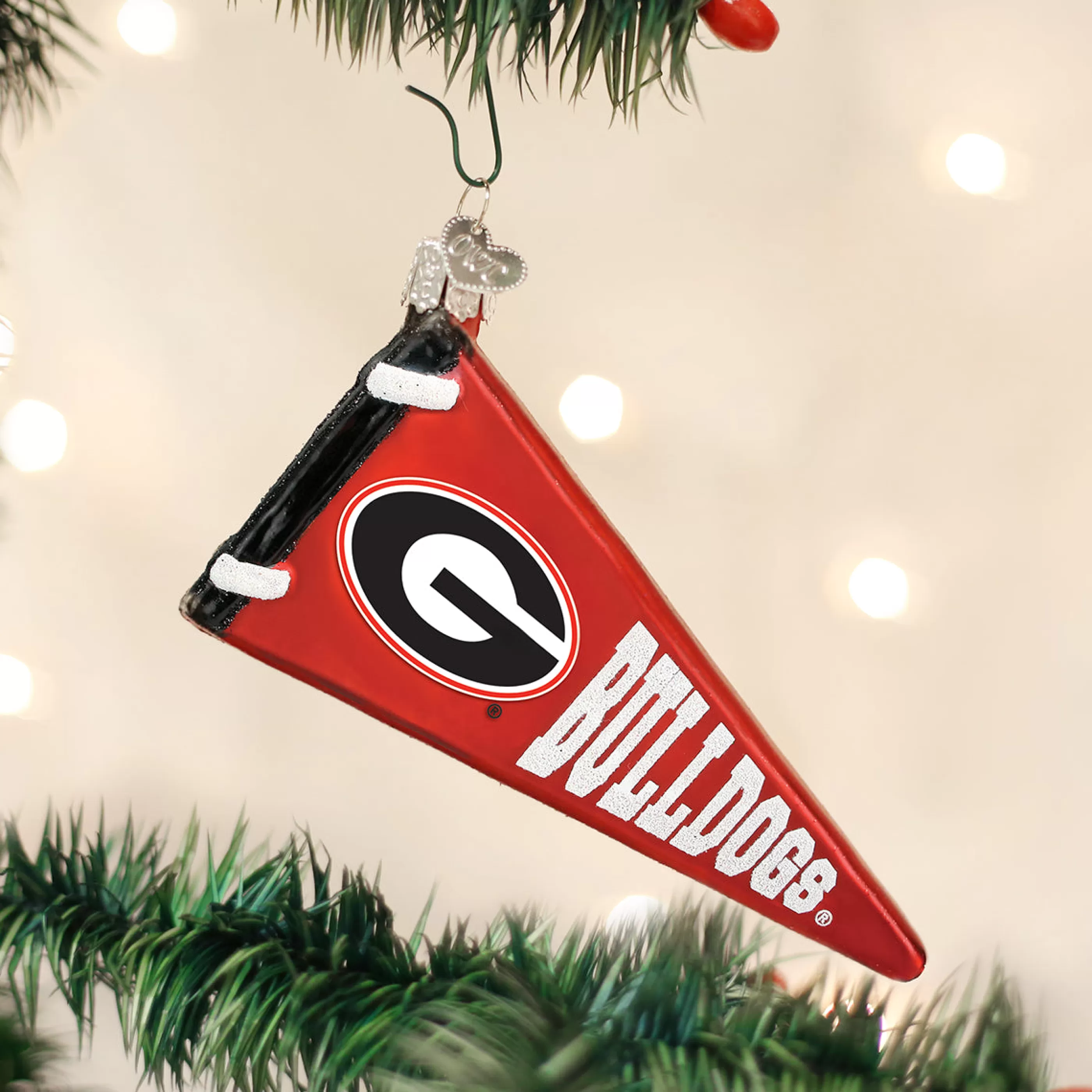 EAST WEST Georgia Pennant Ornament