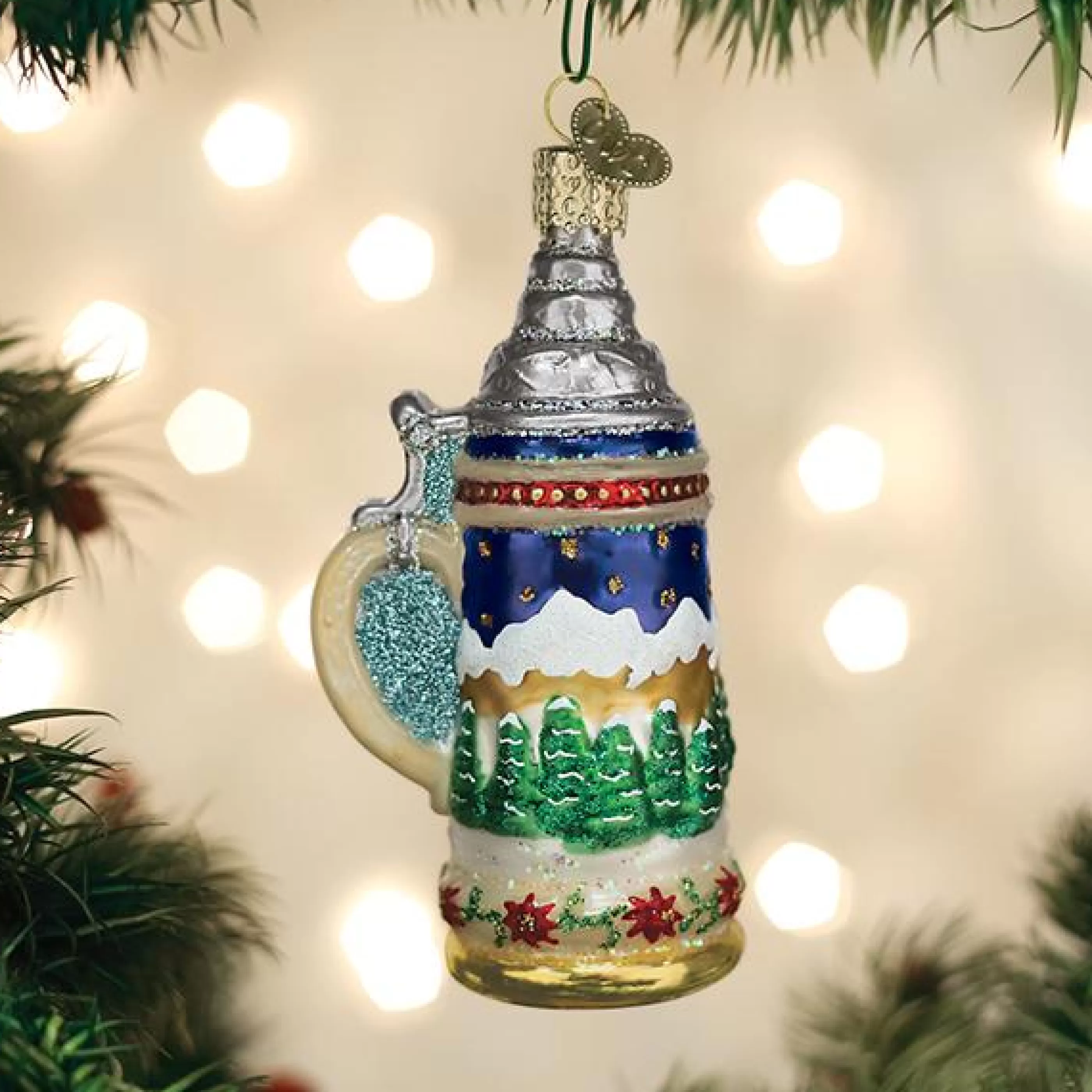 Kasa World Ltd German Stein Ornament