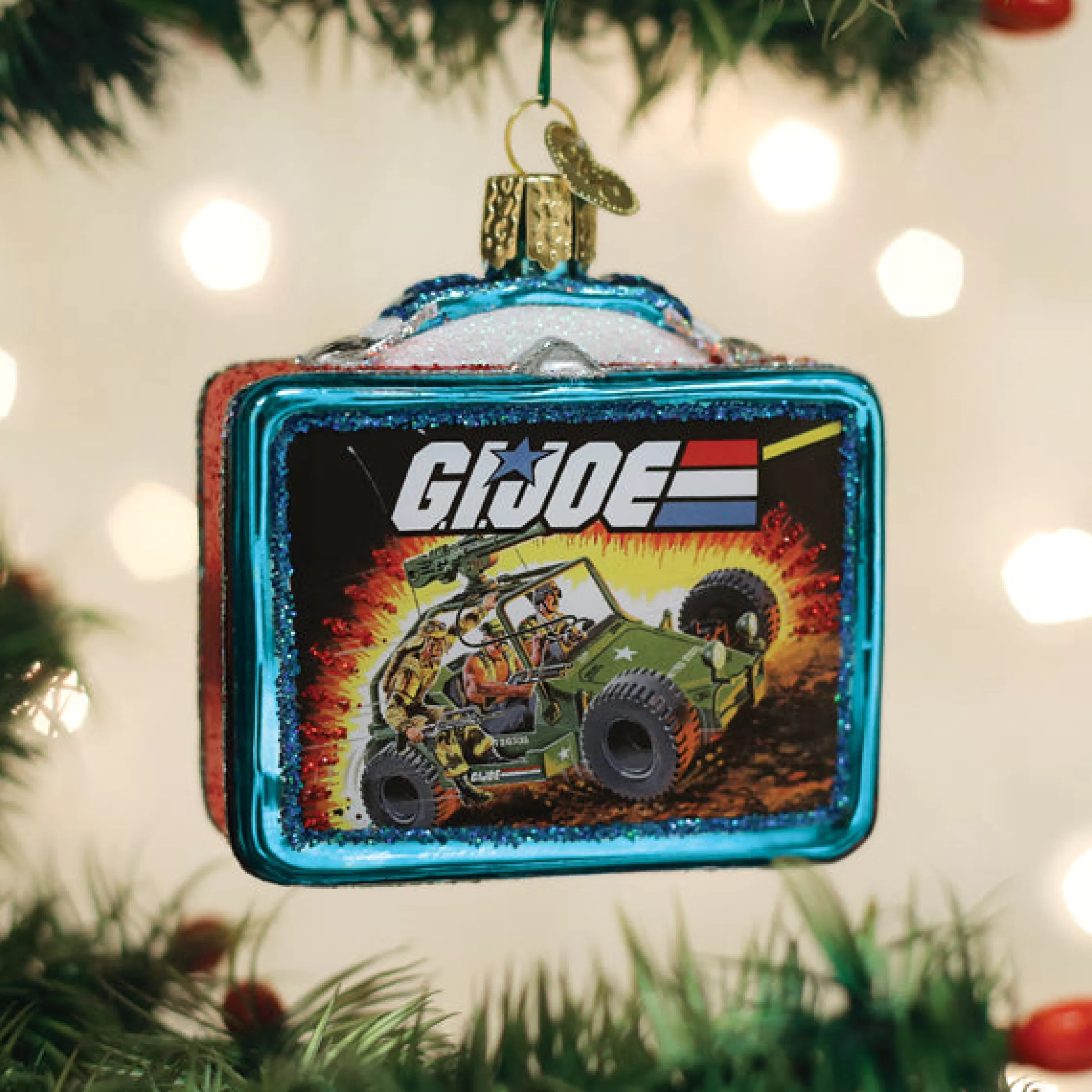 EAST WEST G.I. Joe Lunchbox Ornament