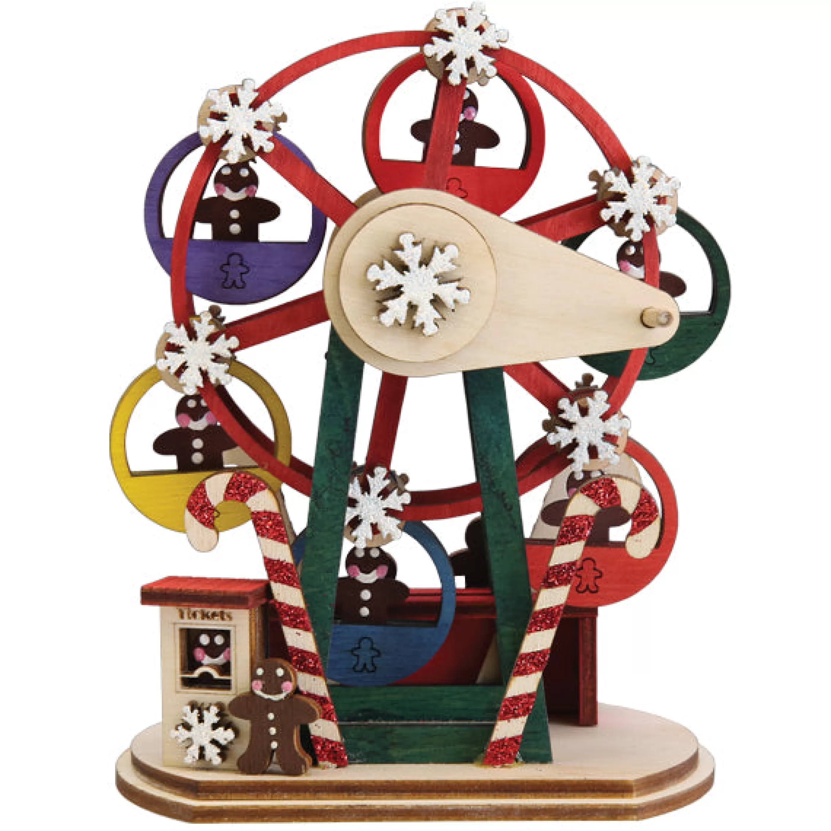 EAST WEST Ginger Man Ferris Wheel Ornament