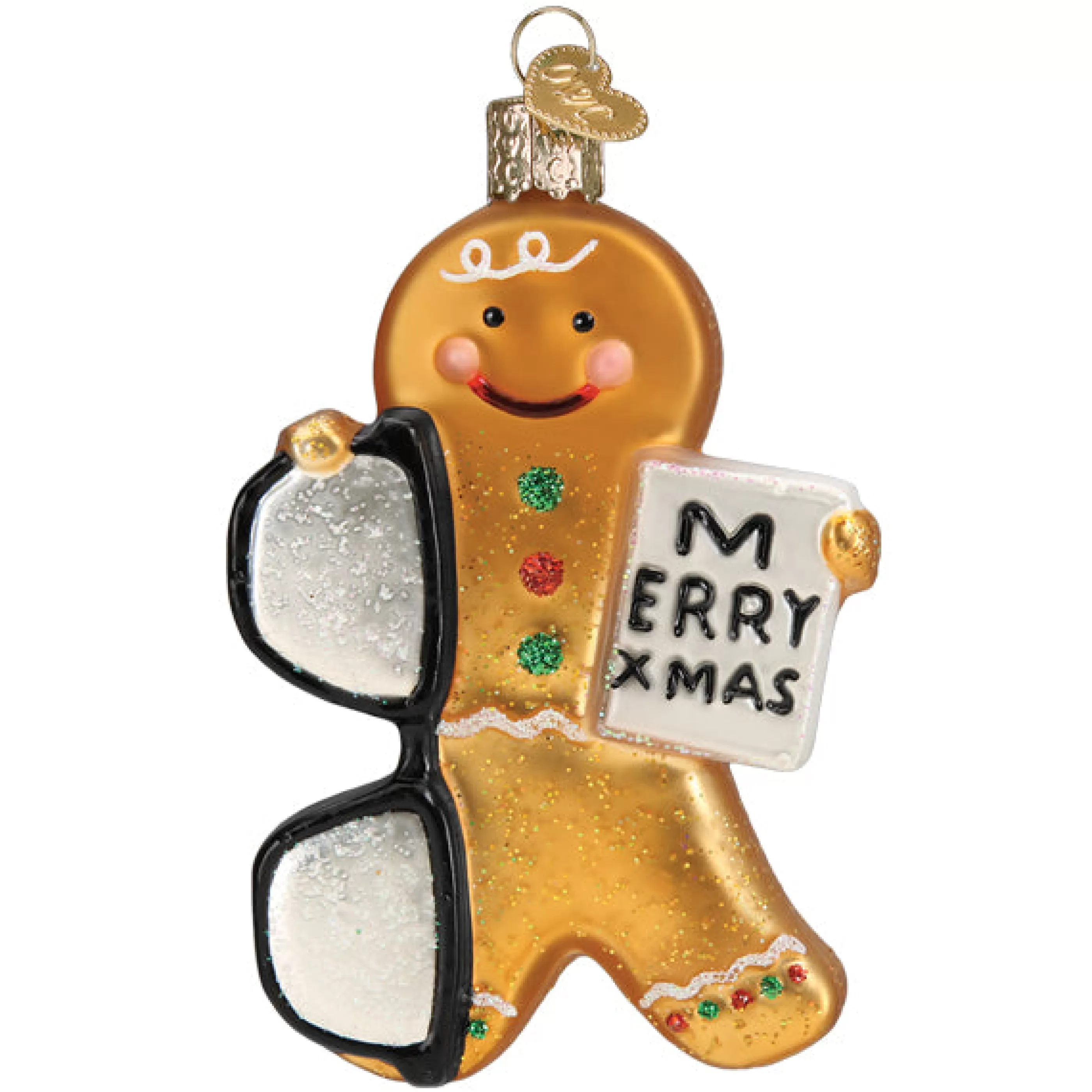 EAST WEST Gingerbread Optometrist Ornament