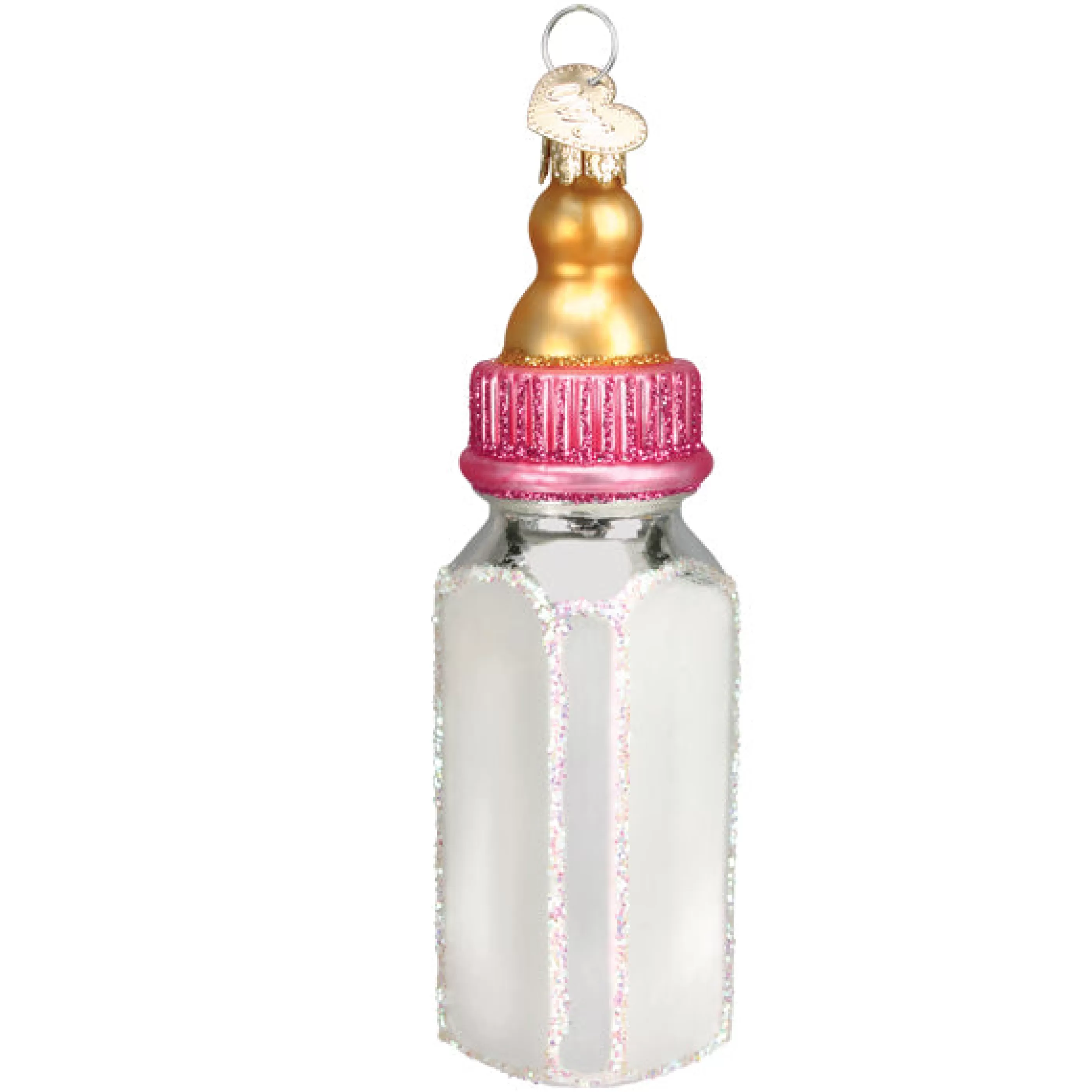 Kasa World Ltd Girl Baby Bottle Ornament