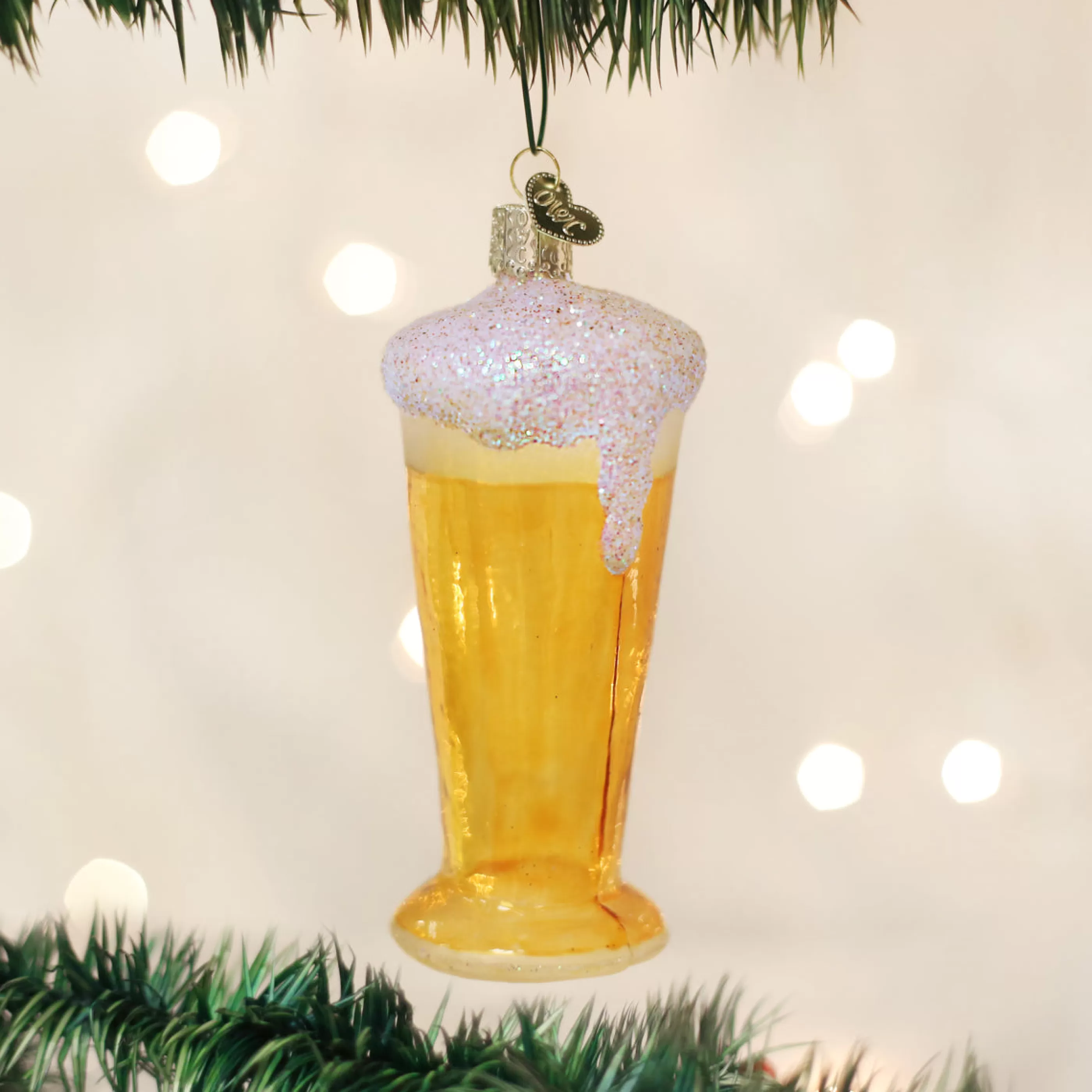 Kasa World Ltd Glass Of Beer Ornament