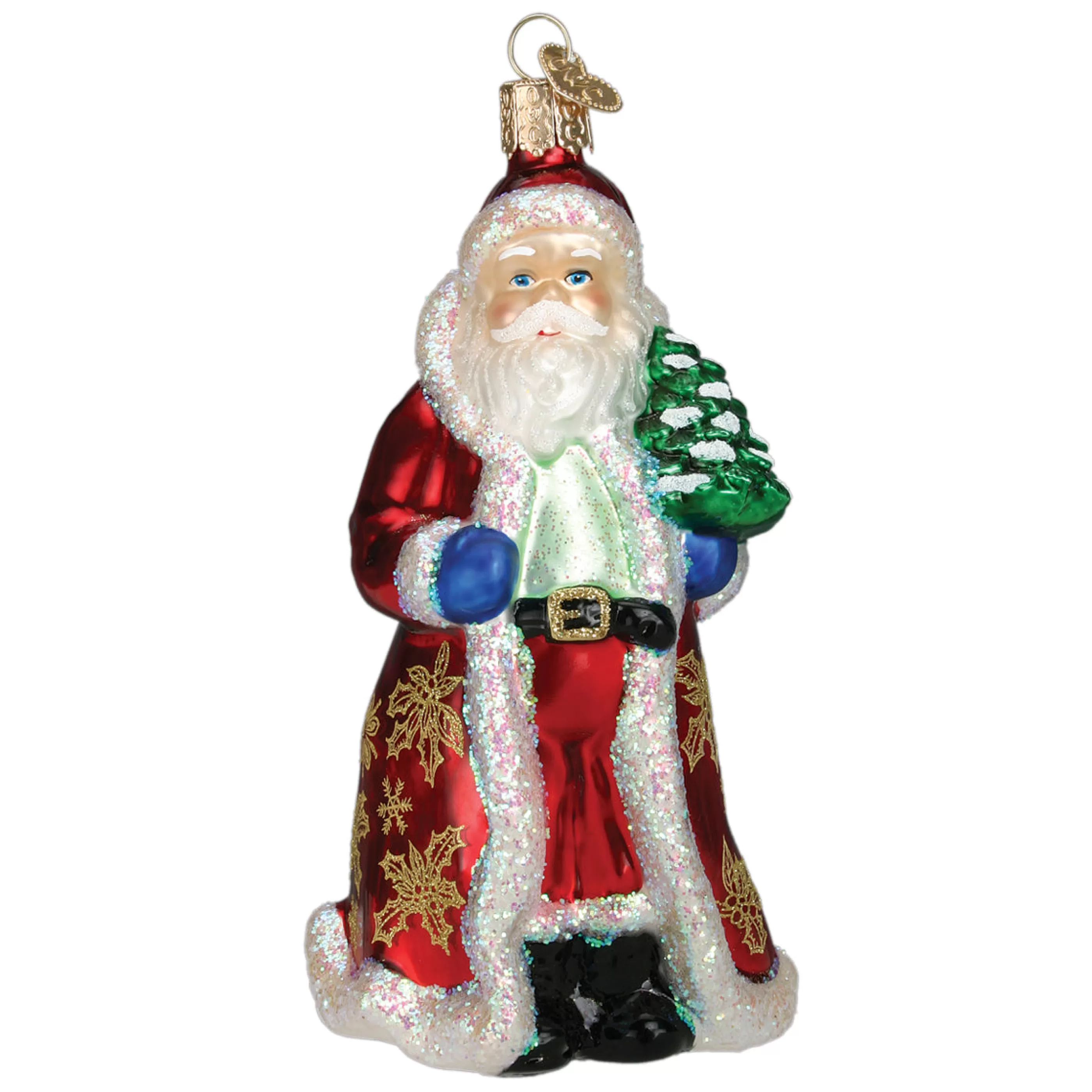 Kasa World Ltd Glistening Golden Santa