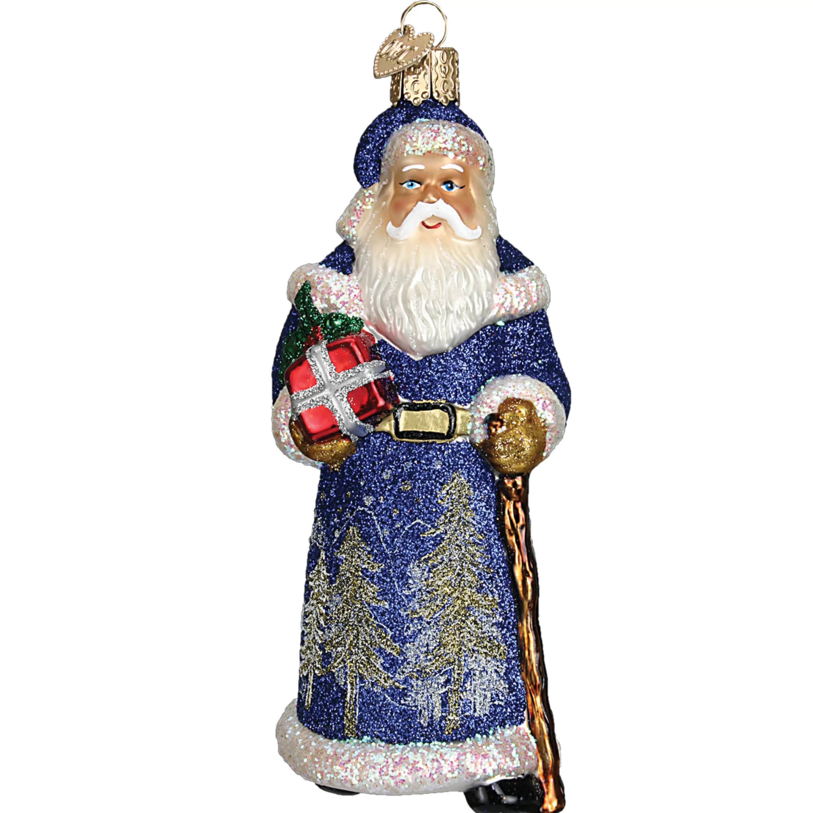 Kasa World Ltd Glistening Midnight Santa