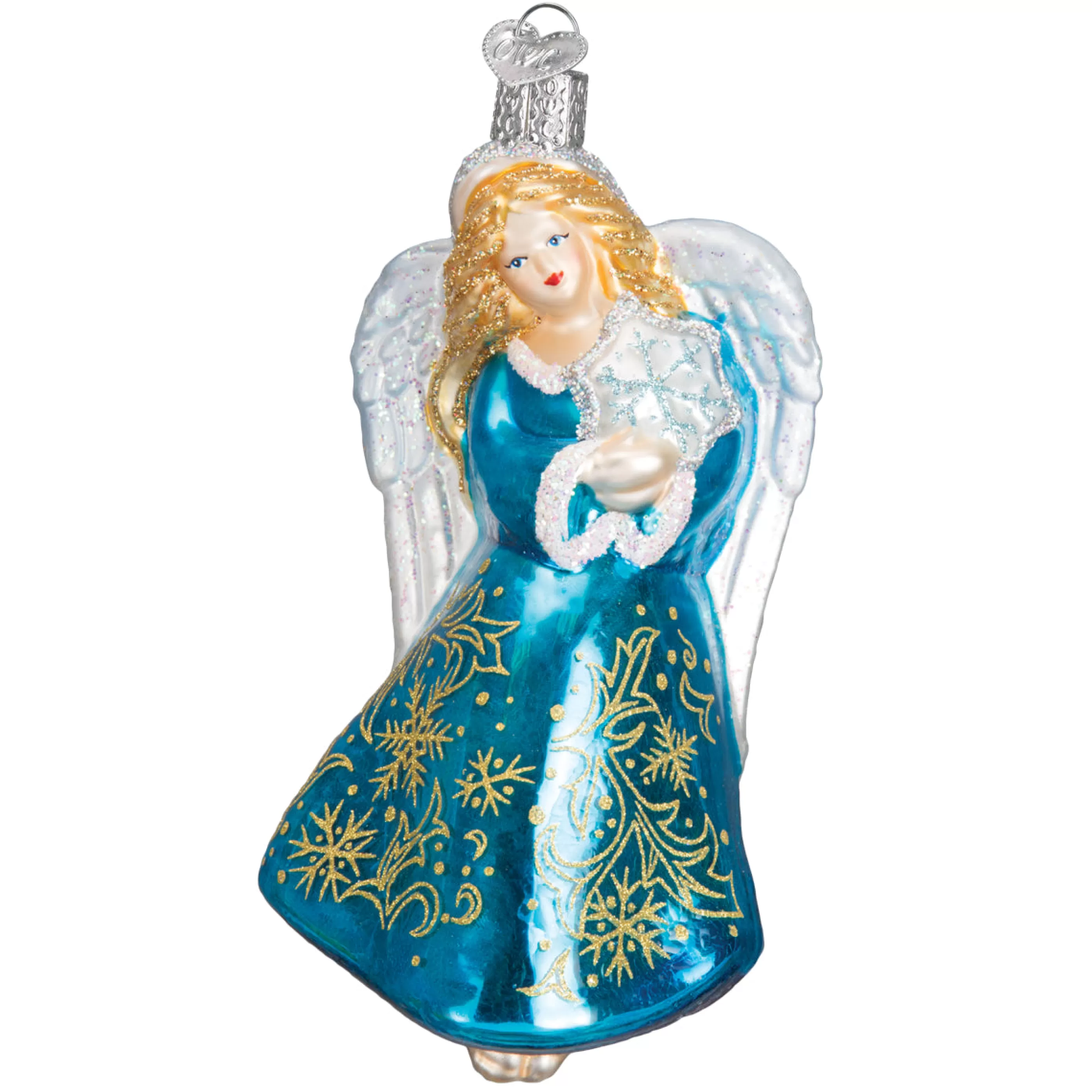 Kasa World Ltd Glistening Snowflake Angel