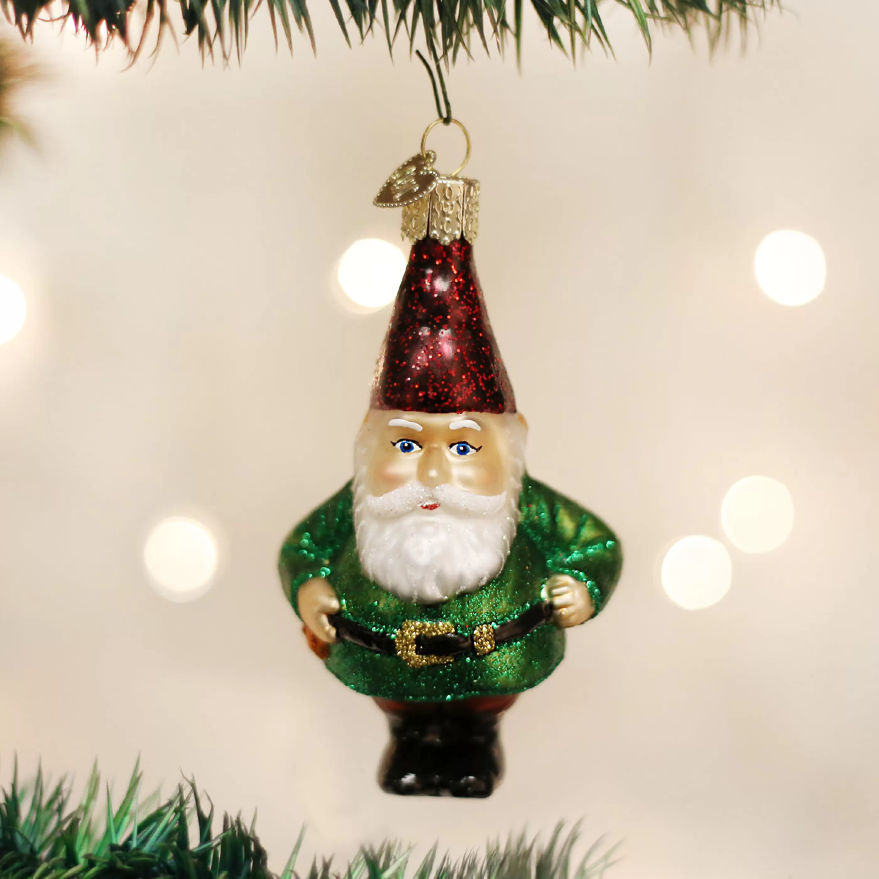 EAST WEST Gnome Ornament