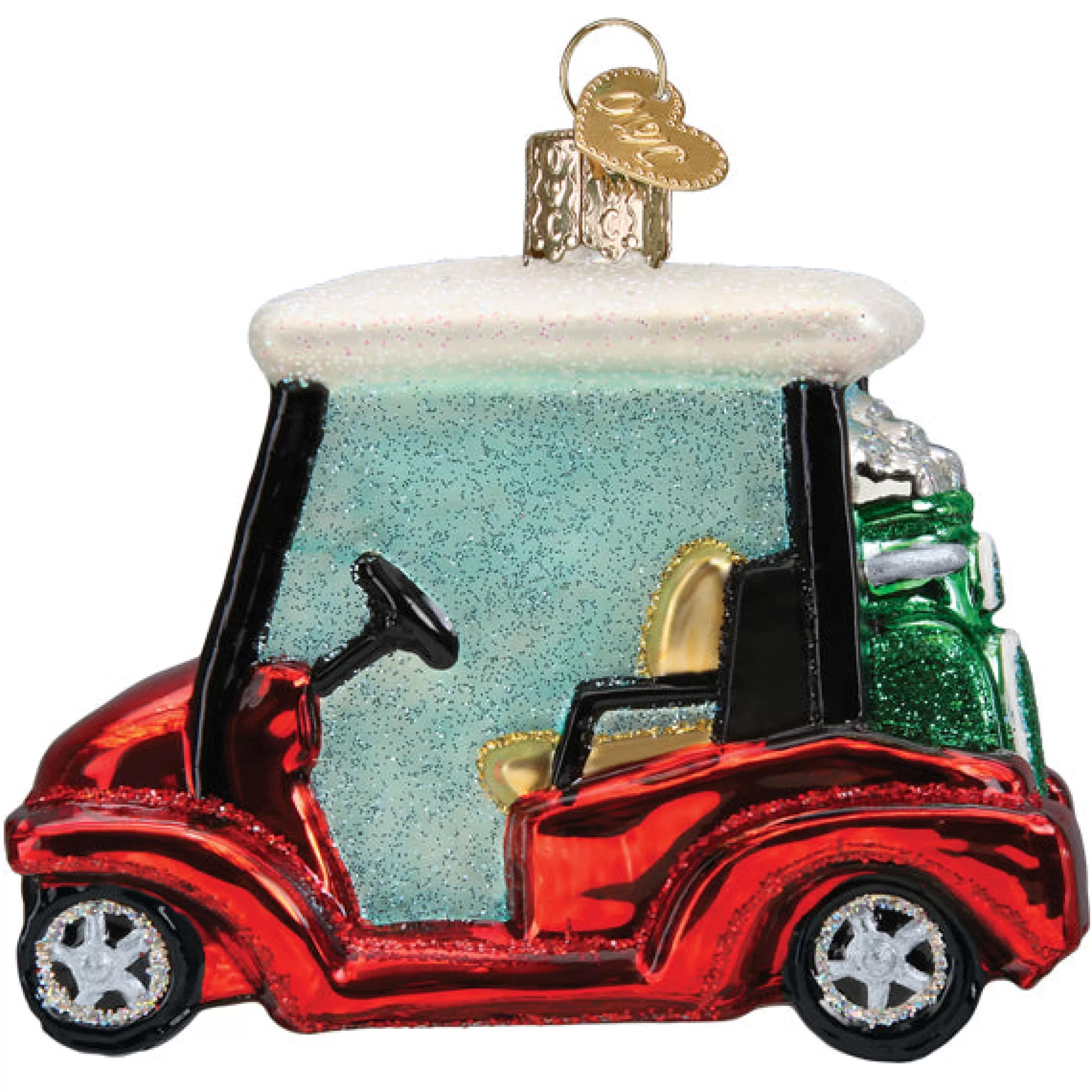 EAST WEST Golf Cart Ornament