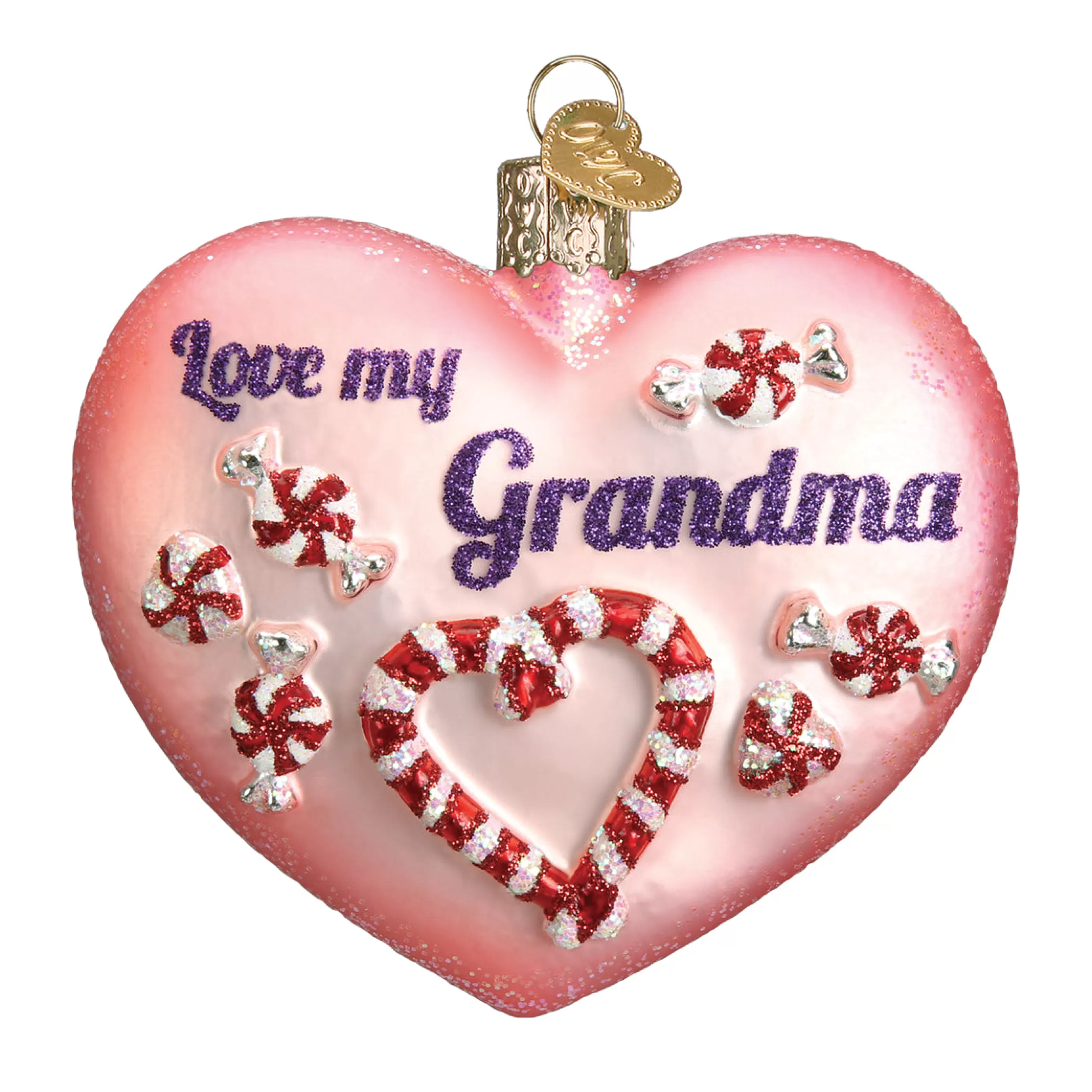 Kasa World Ltd Grandma Heart Ornament