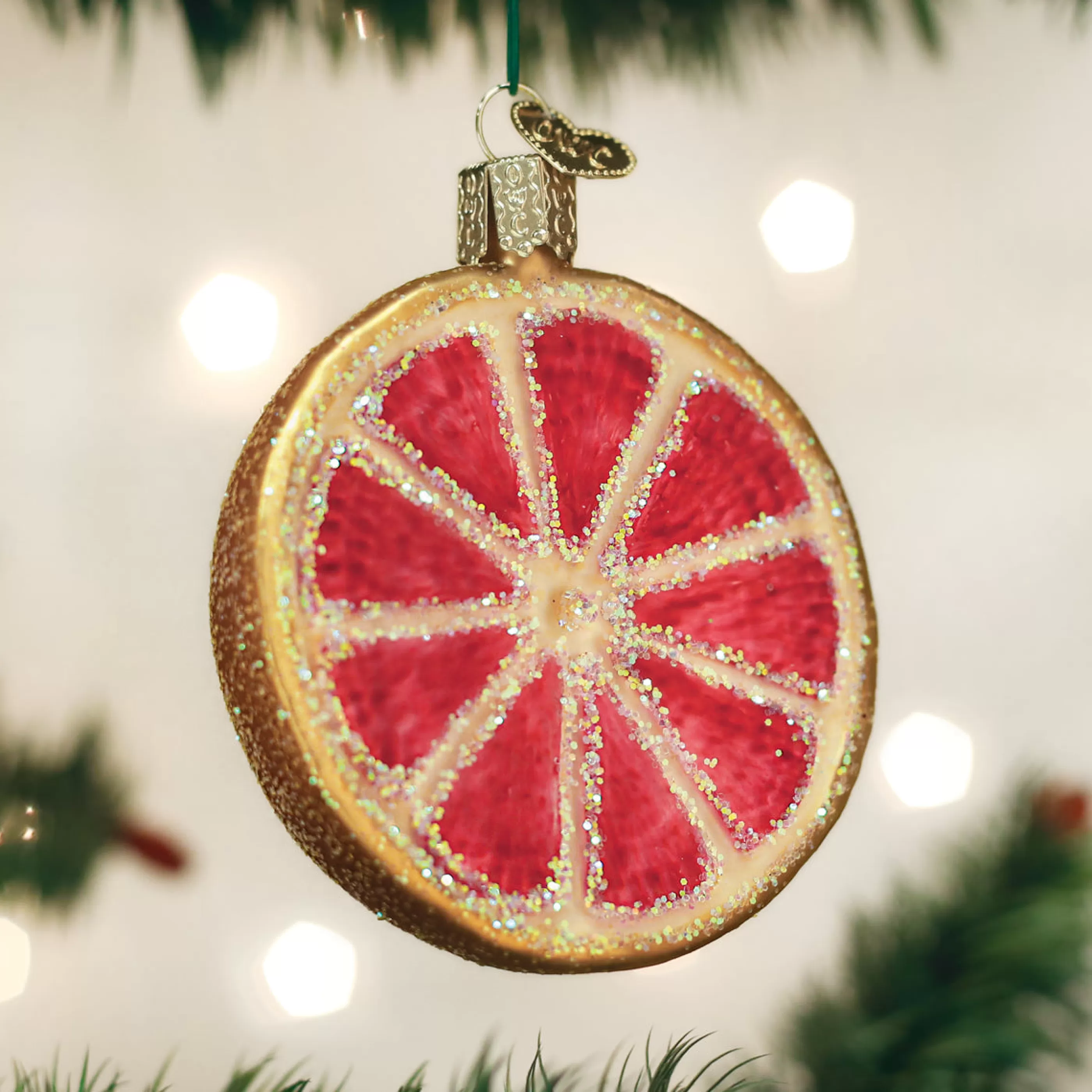 Kasa World Ltd Grapefruit Ornament