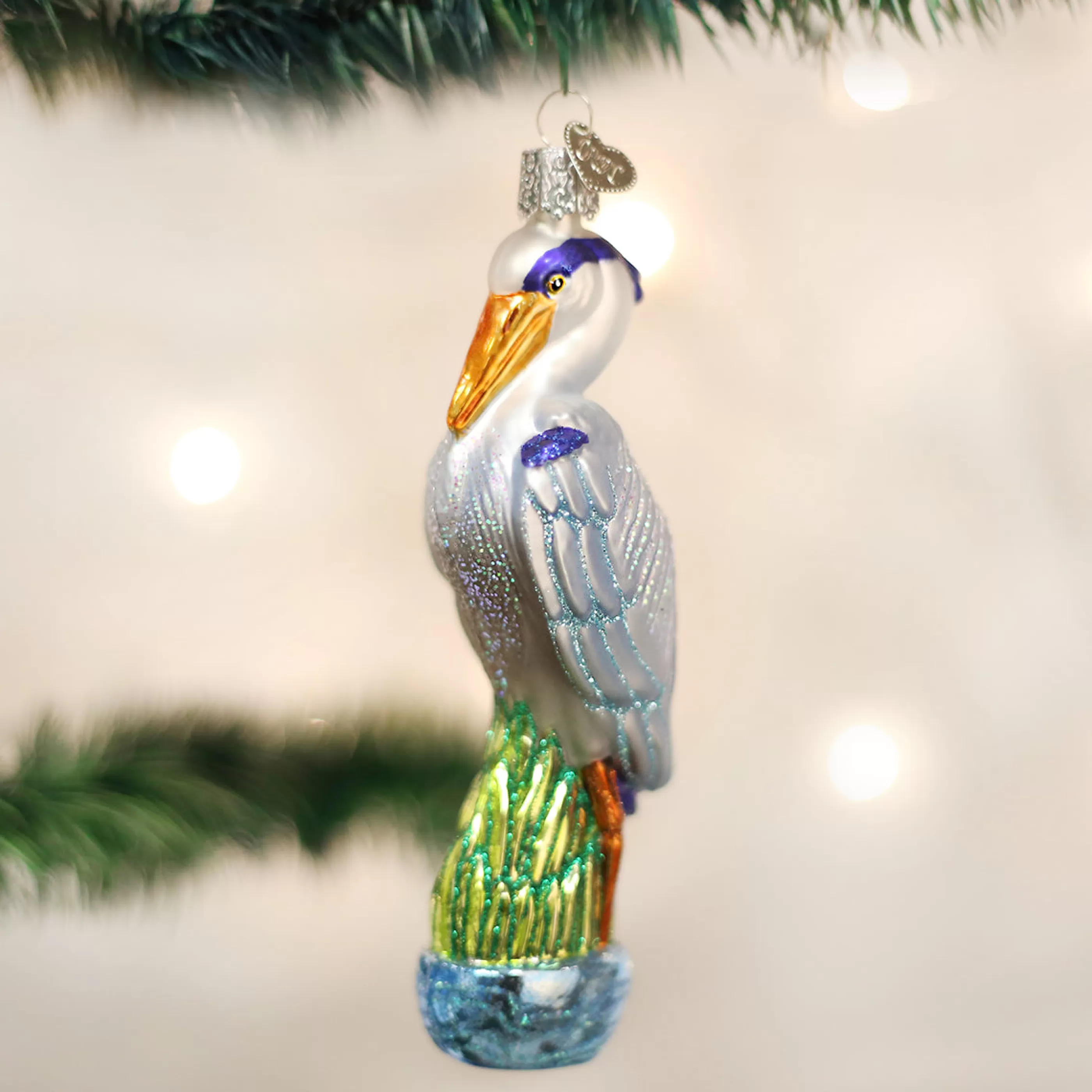 Kasa World Ltd Great Blue Heron Ornament