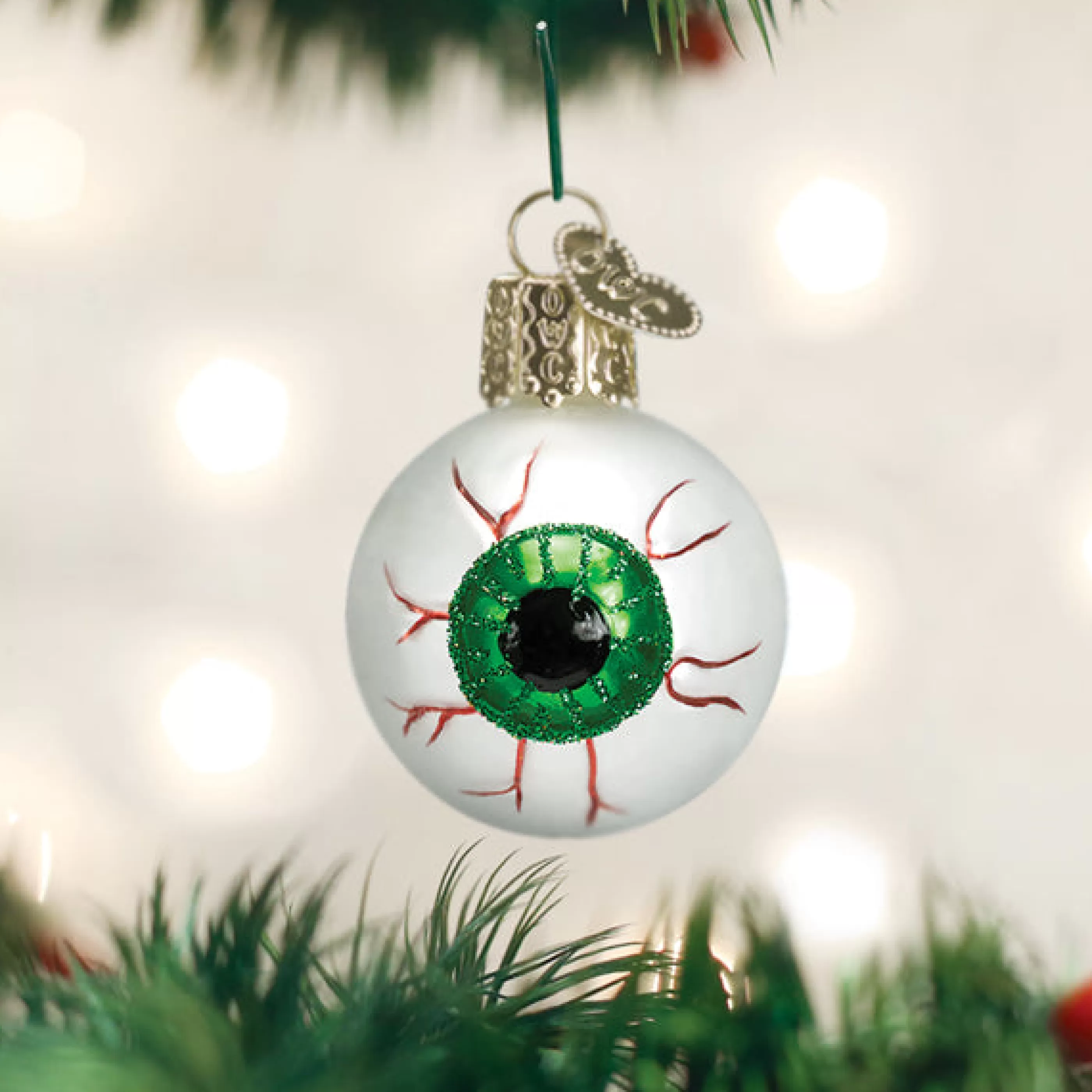 Kasa World Ltd Green Evil Eye Ornament