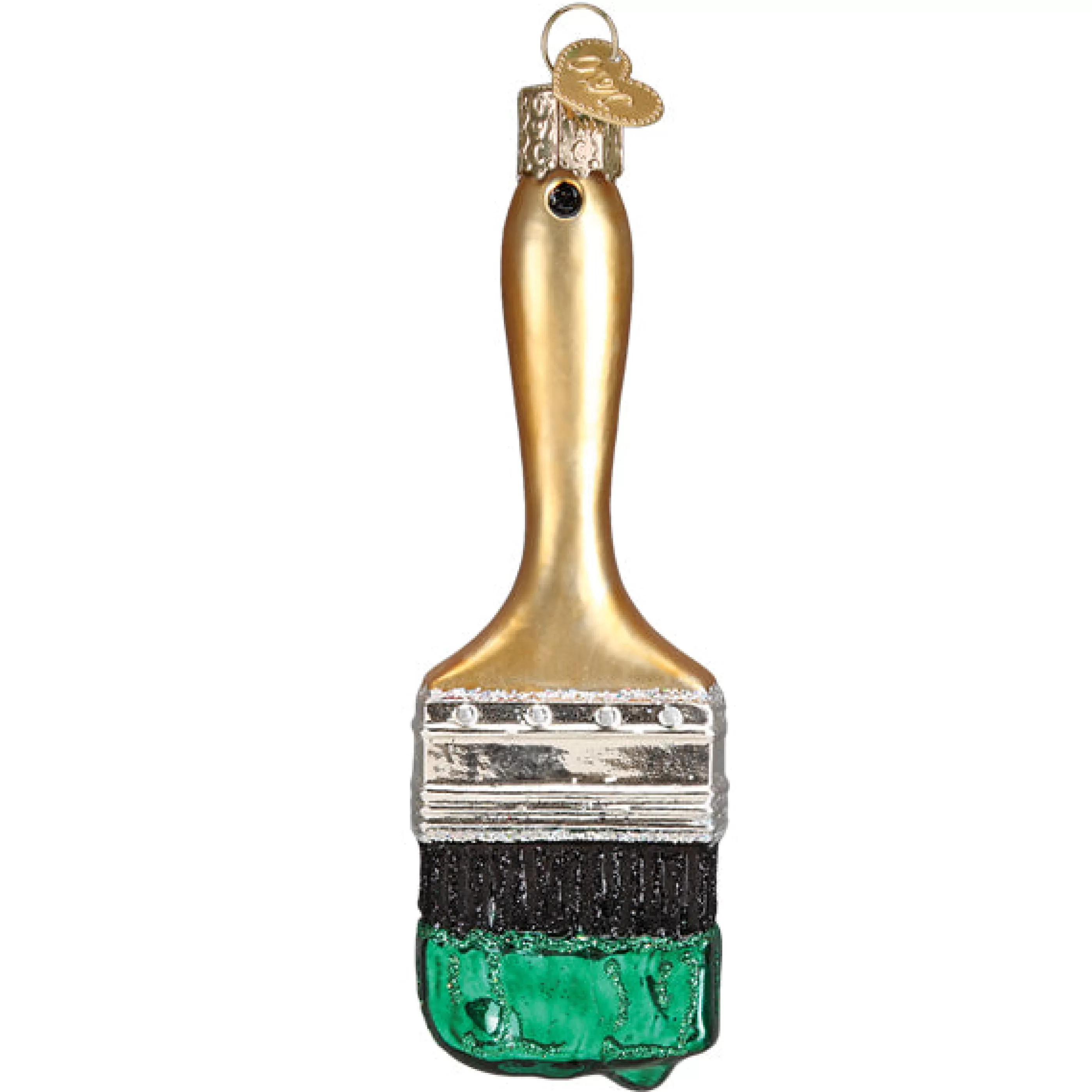 Kasa World Ltd Green Paint Brush Ornament