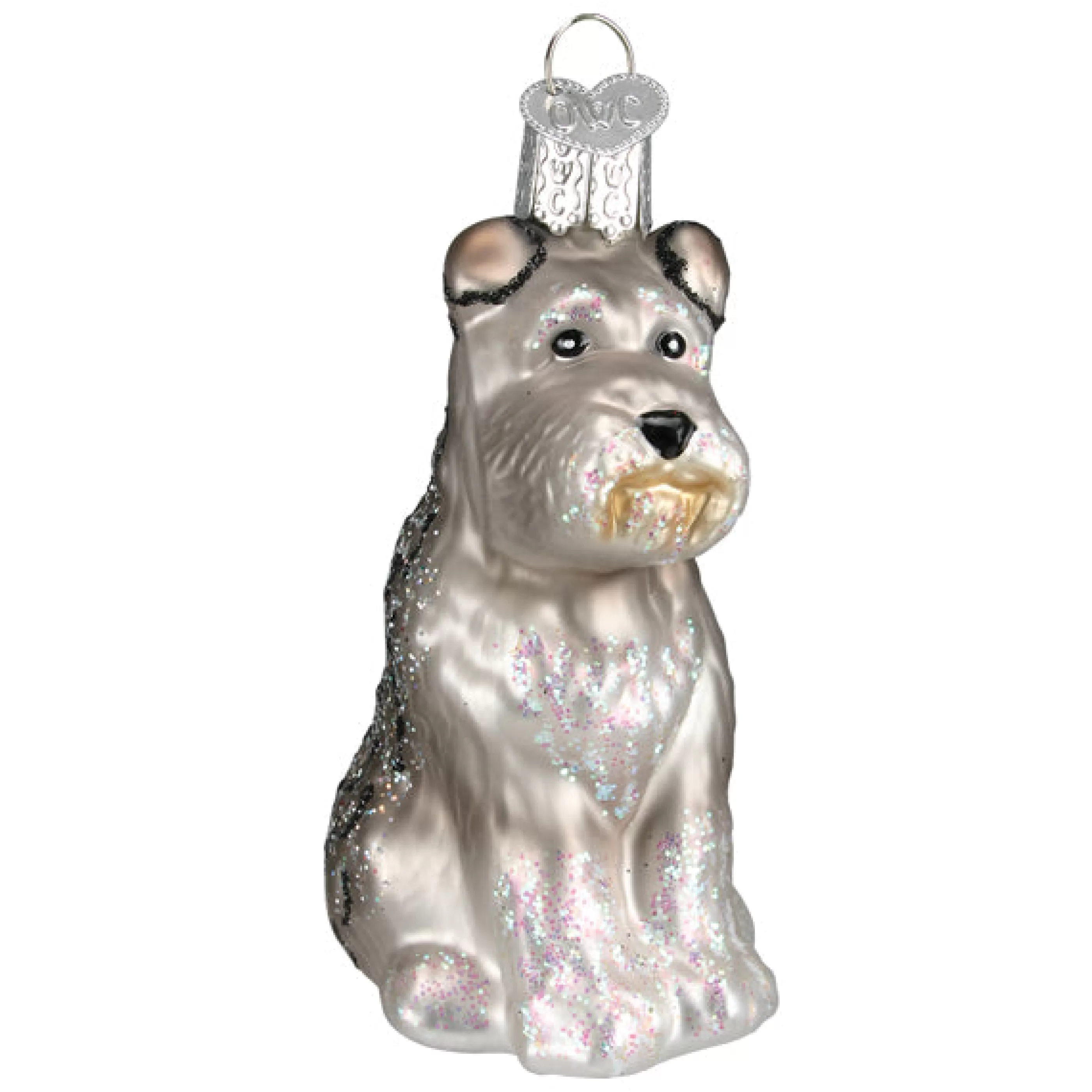 EAST WEST Grey Schnauzer Ornament