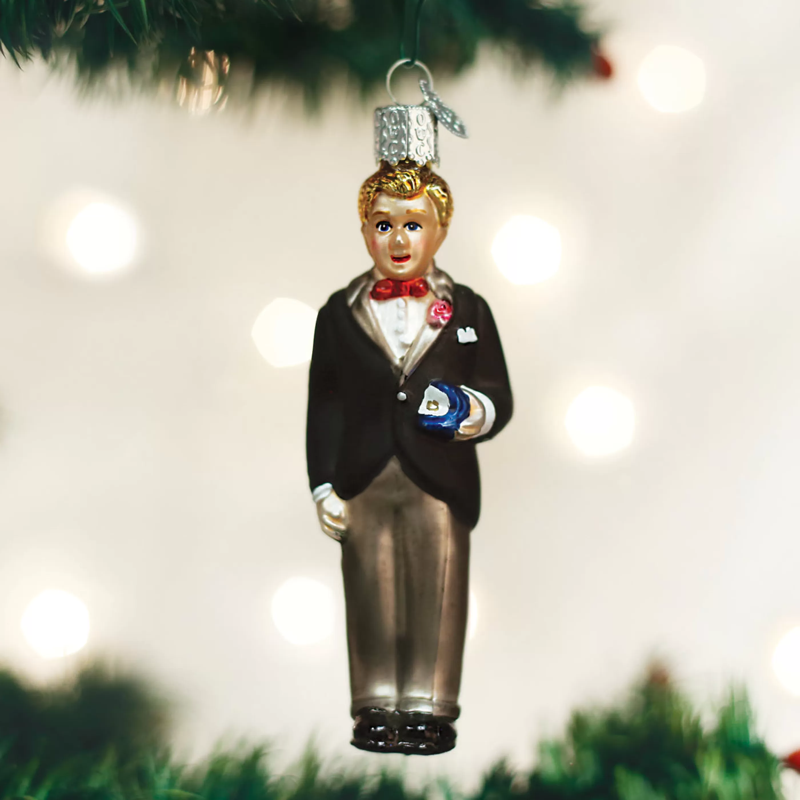 Kasa World Ltd Groom - Blonde Ornament