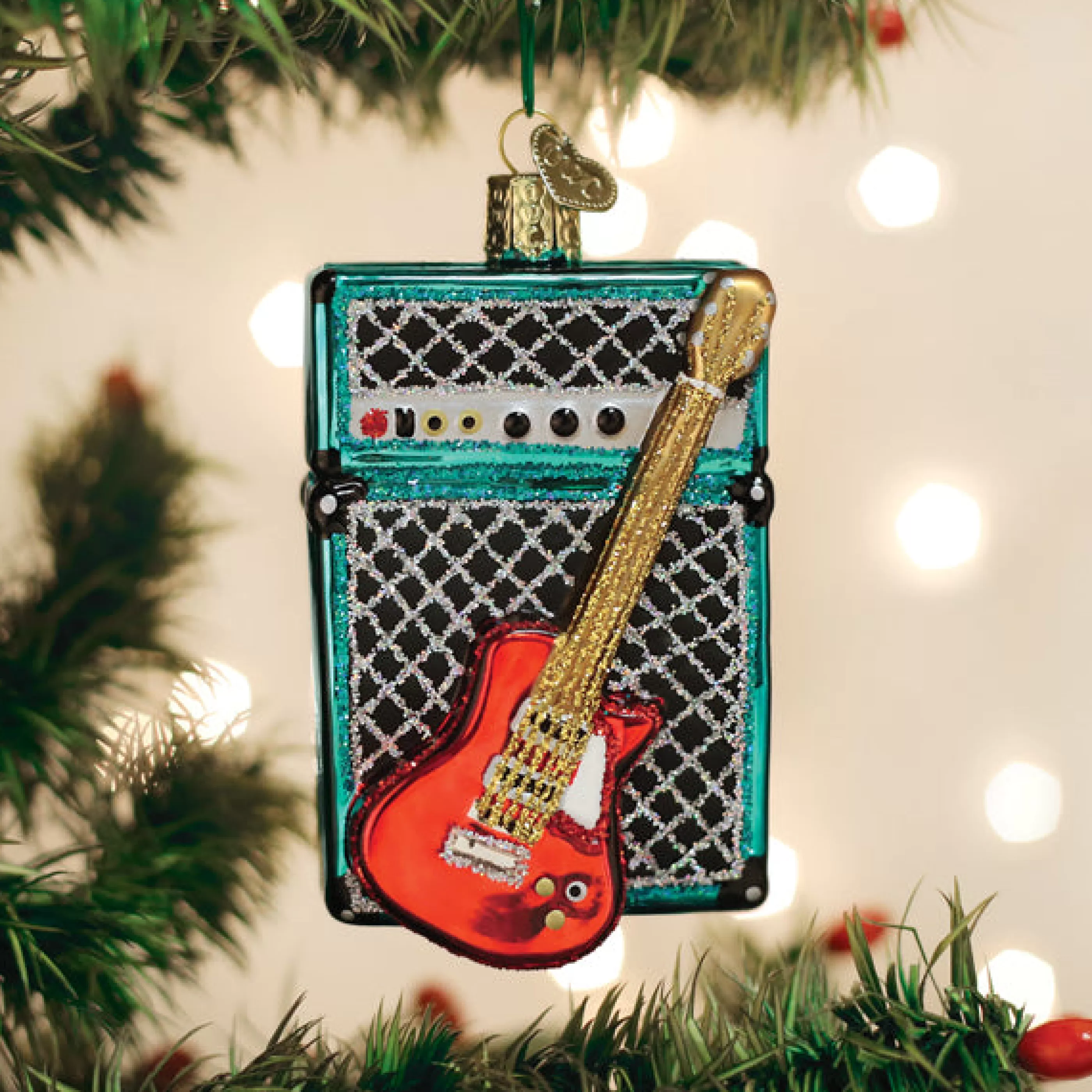 EAST WEST Guitar & Amp Ornament