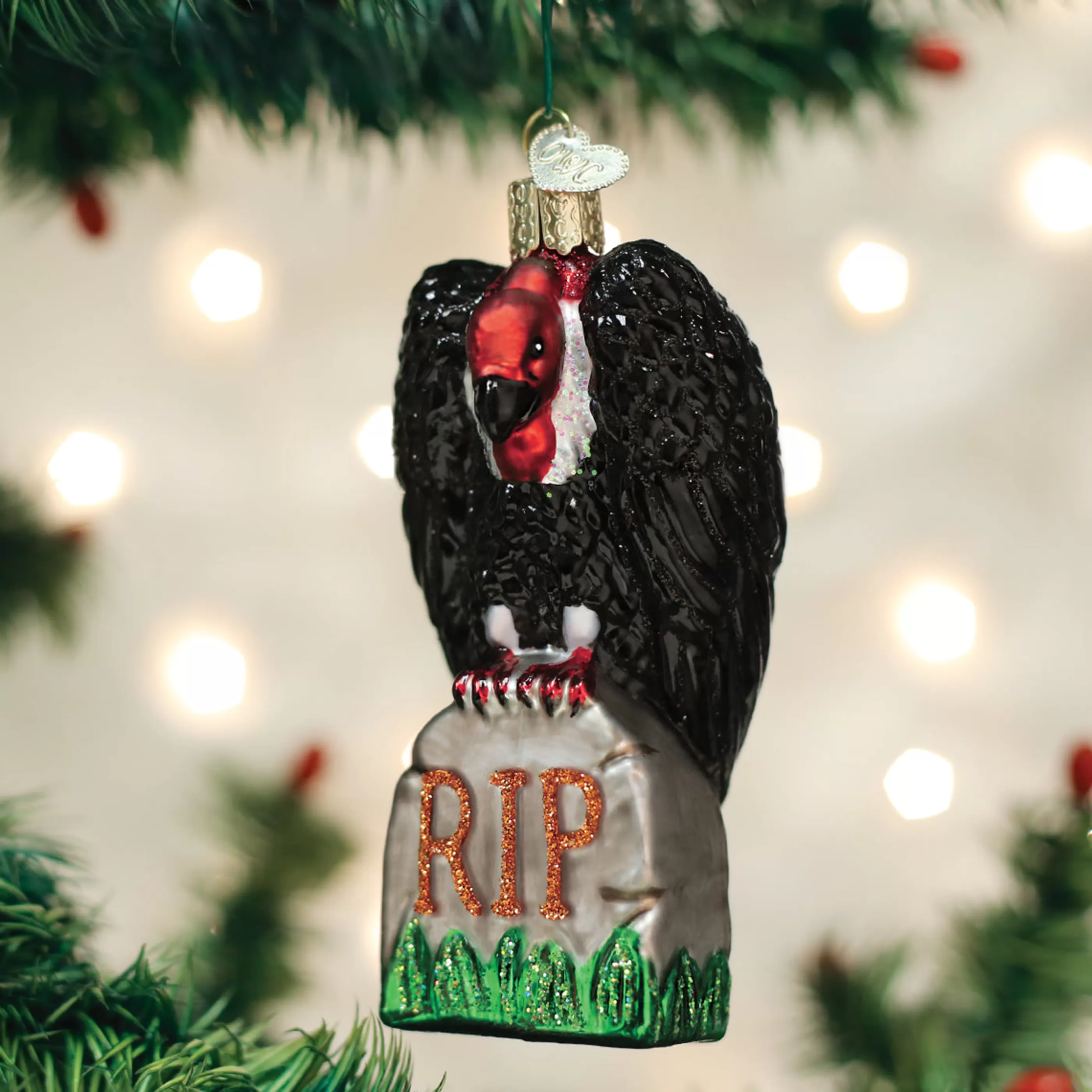 Kasa World Ltd Halloween Vulture Ornament