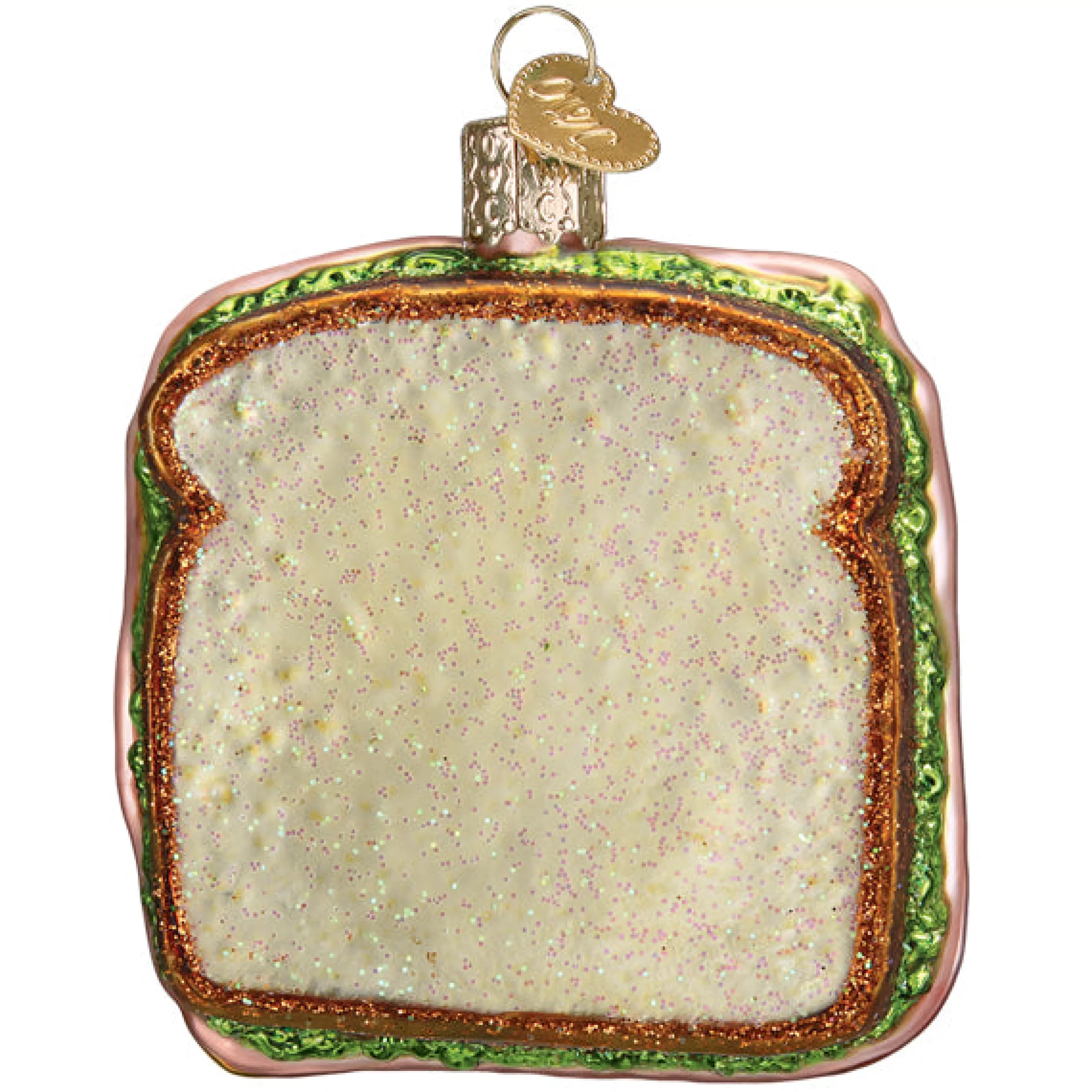 EAST WEST Ham And Cheese Sandwich Ornament