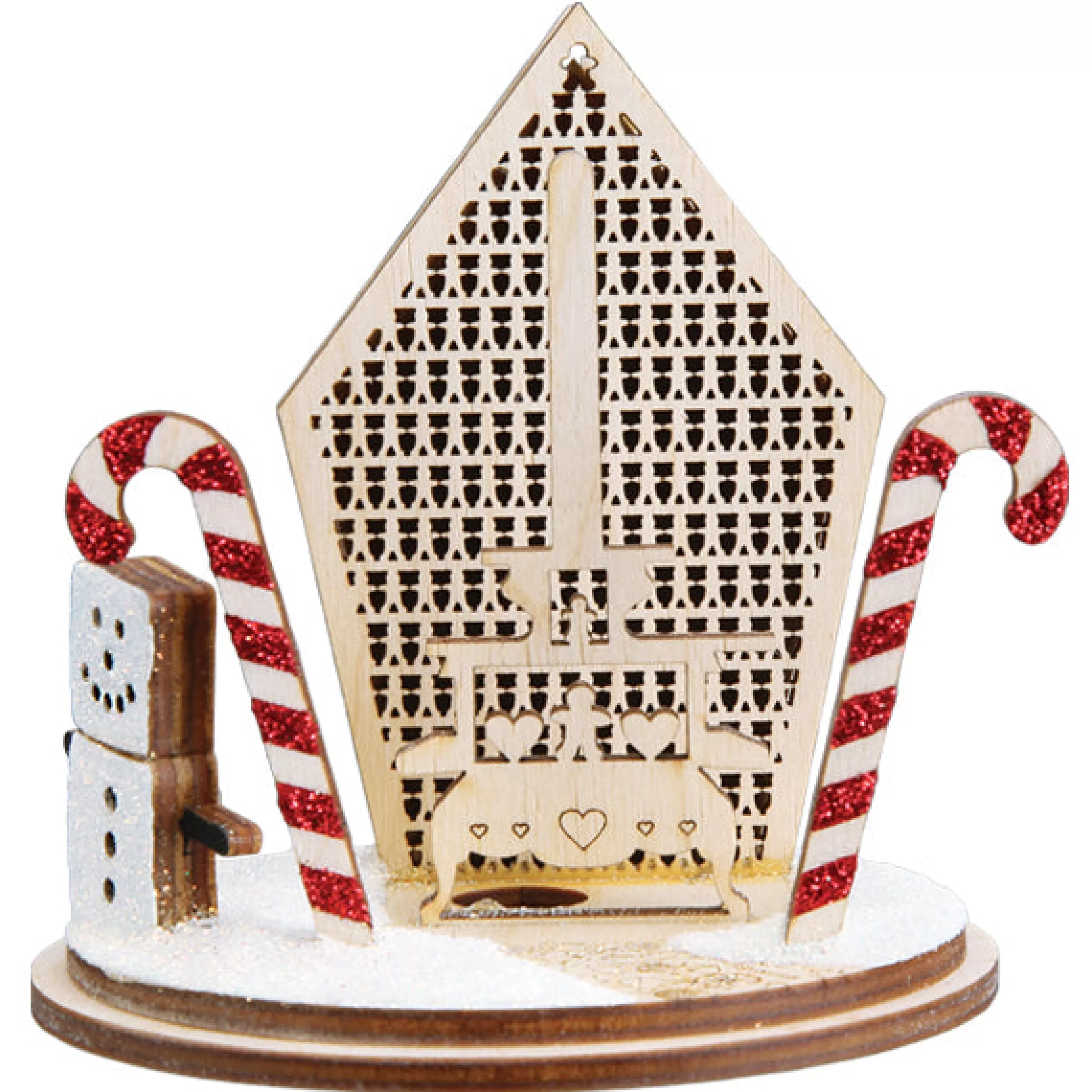 EAST WEST Hansel & Gretyl Gingerbread Ornament