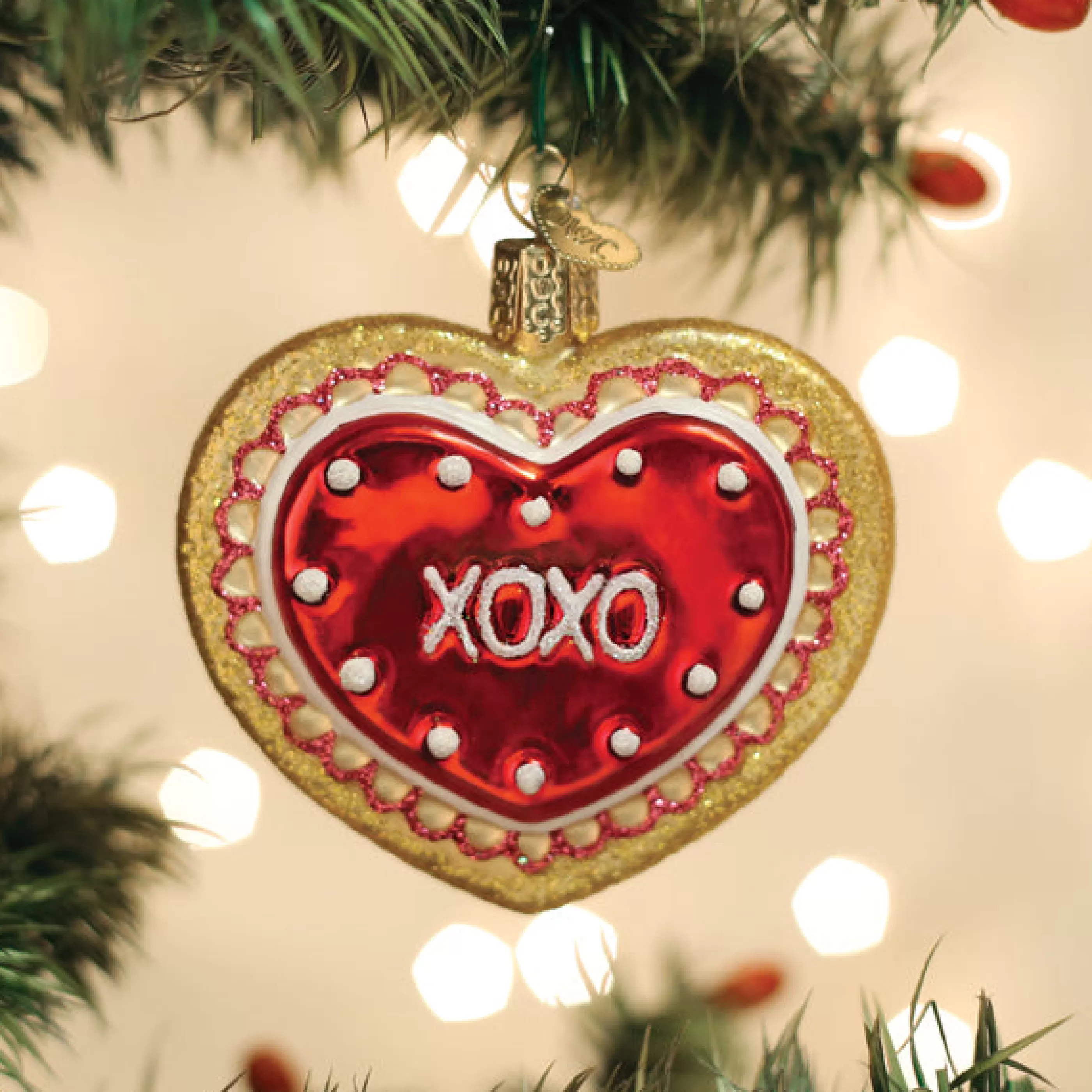 Kasa World Ltd Heart Cookie Ornament