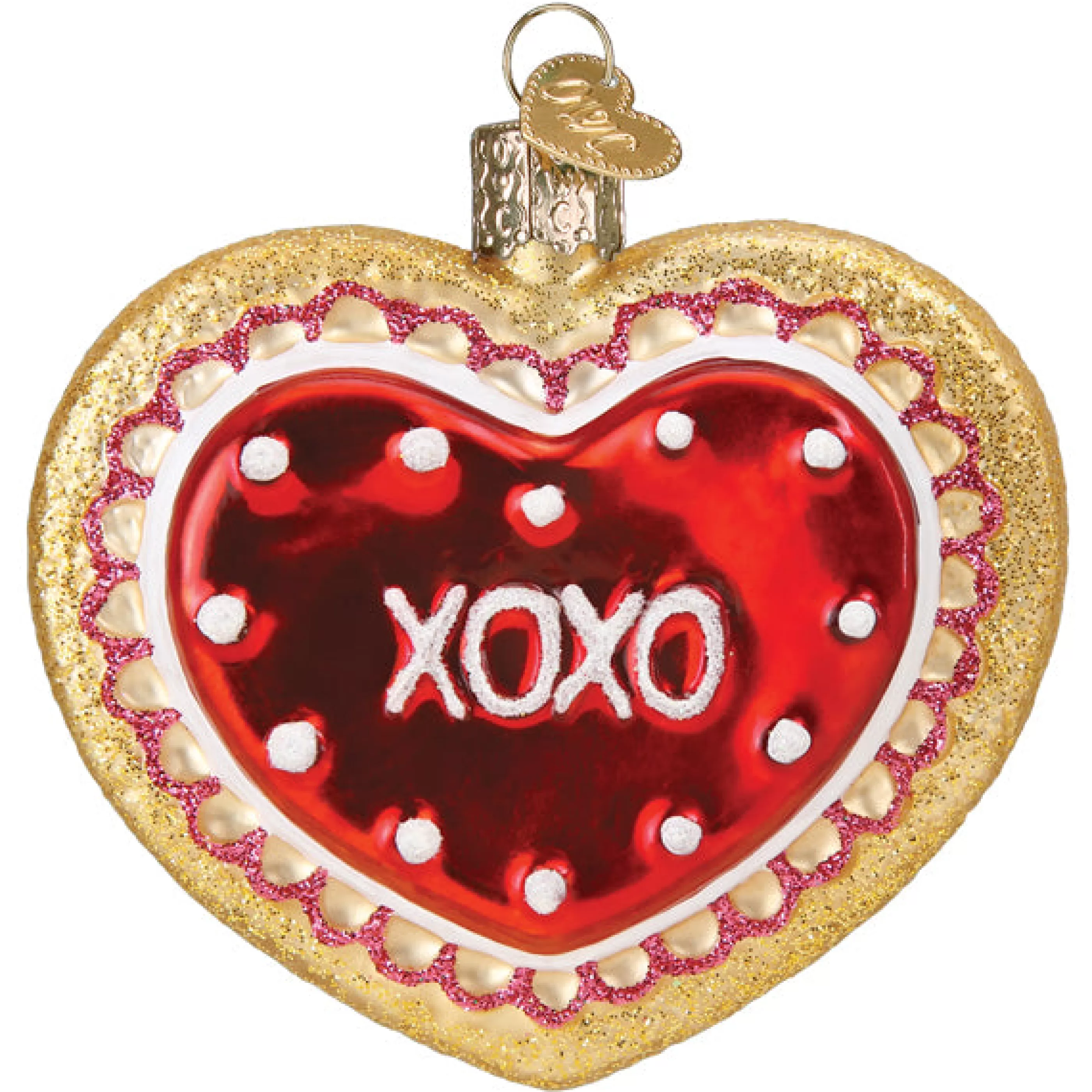 Kasa World Ltd Heart Cookie Ornament