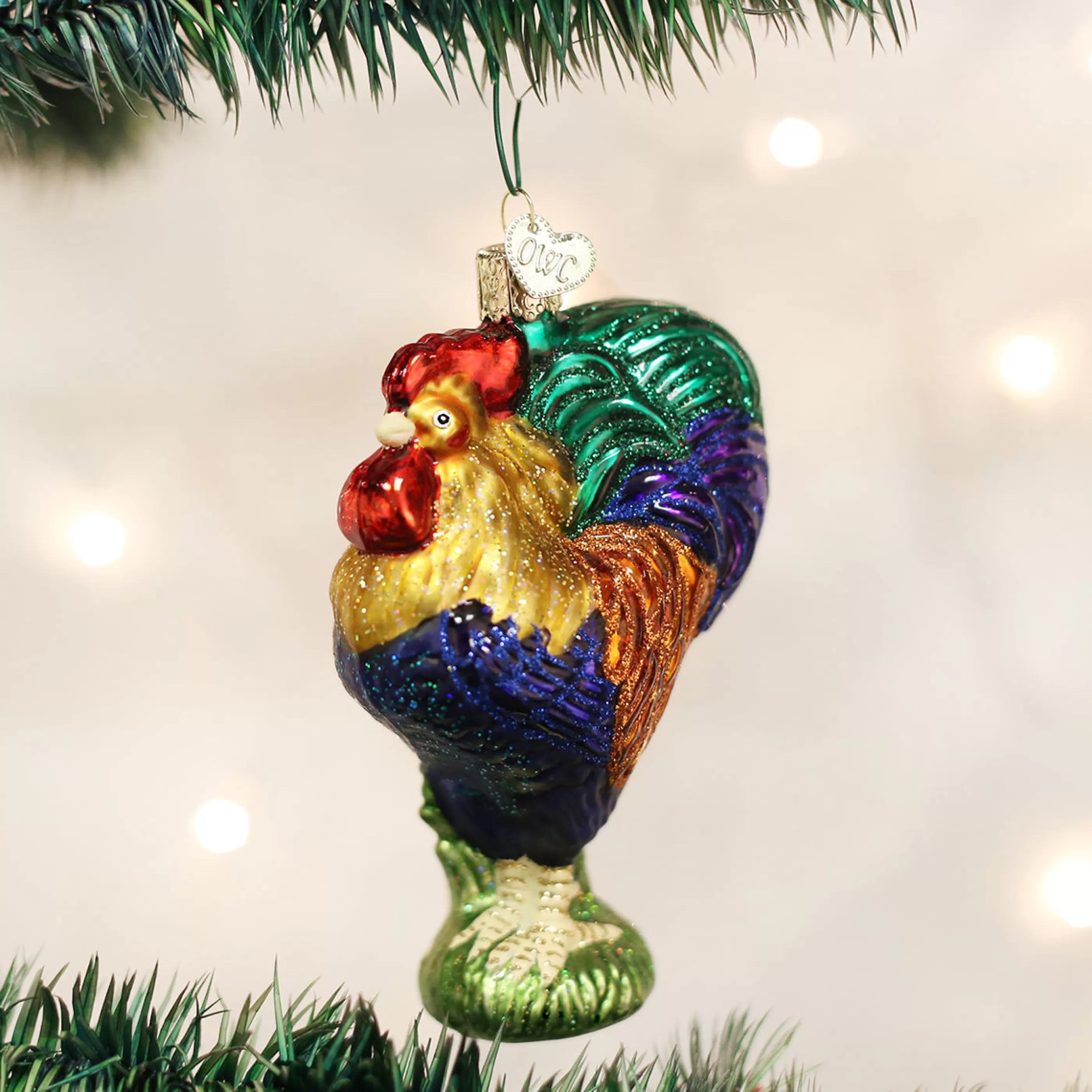 Kasa World Ltd Heirloom Rooster Ornament