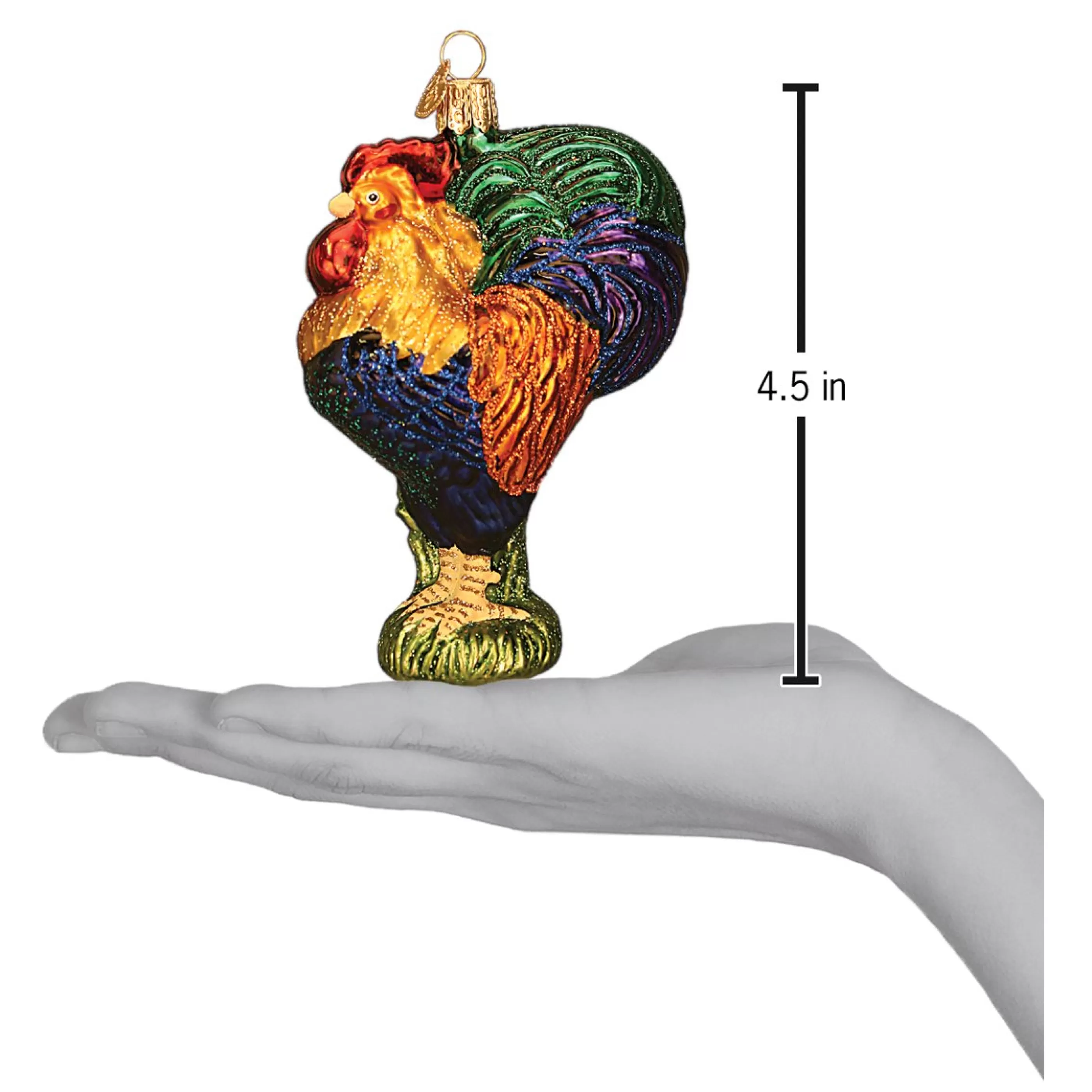 Kasa World Ltd Heirloom Rooster Ornament