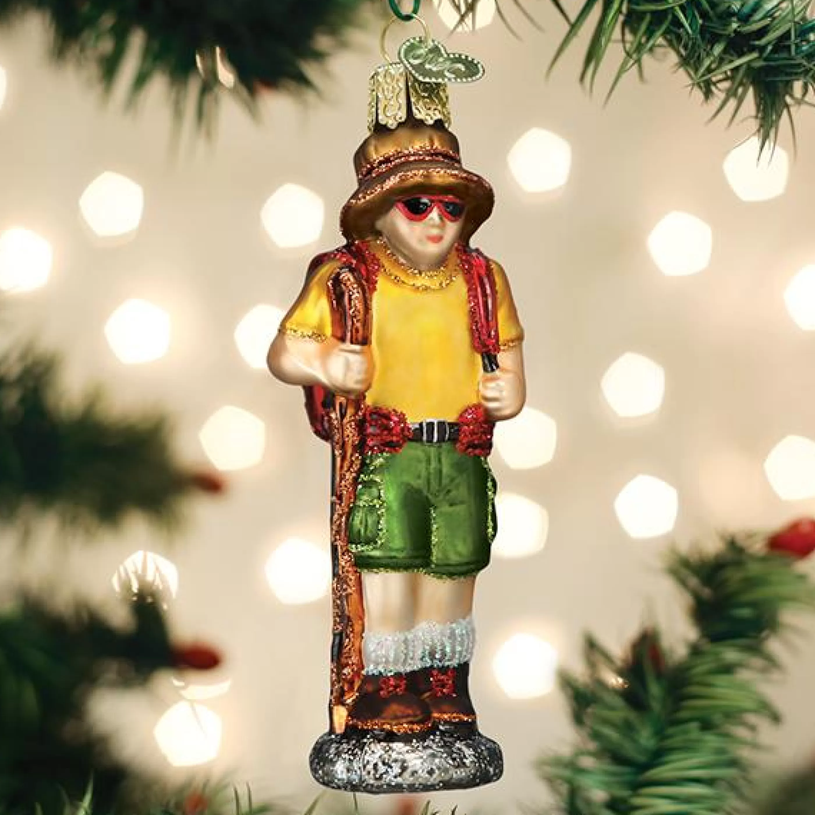 EAST WEST Hiker Ornament