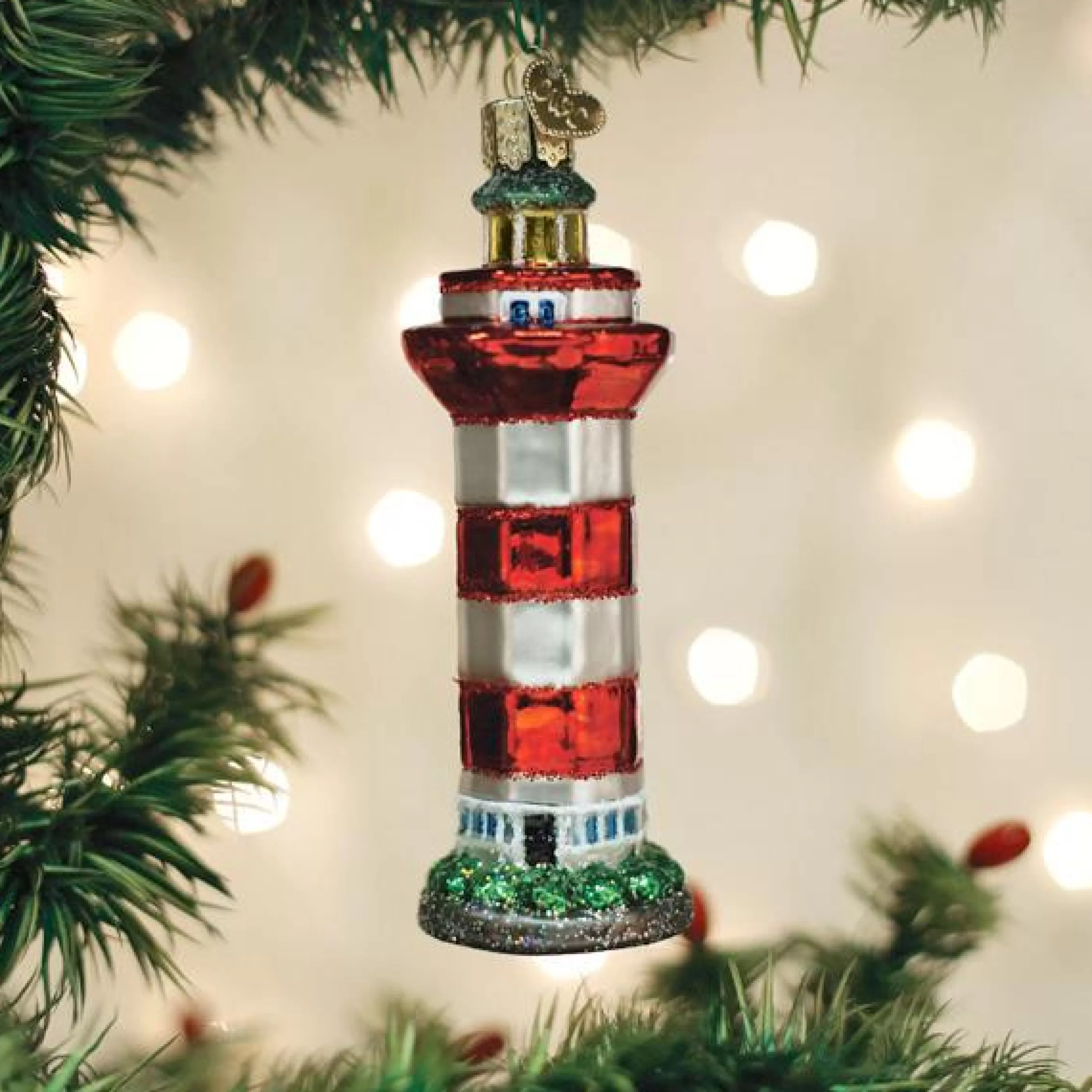 EAST WEST Hilton Head Lighthouse Ornament