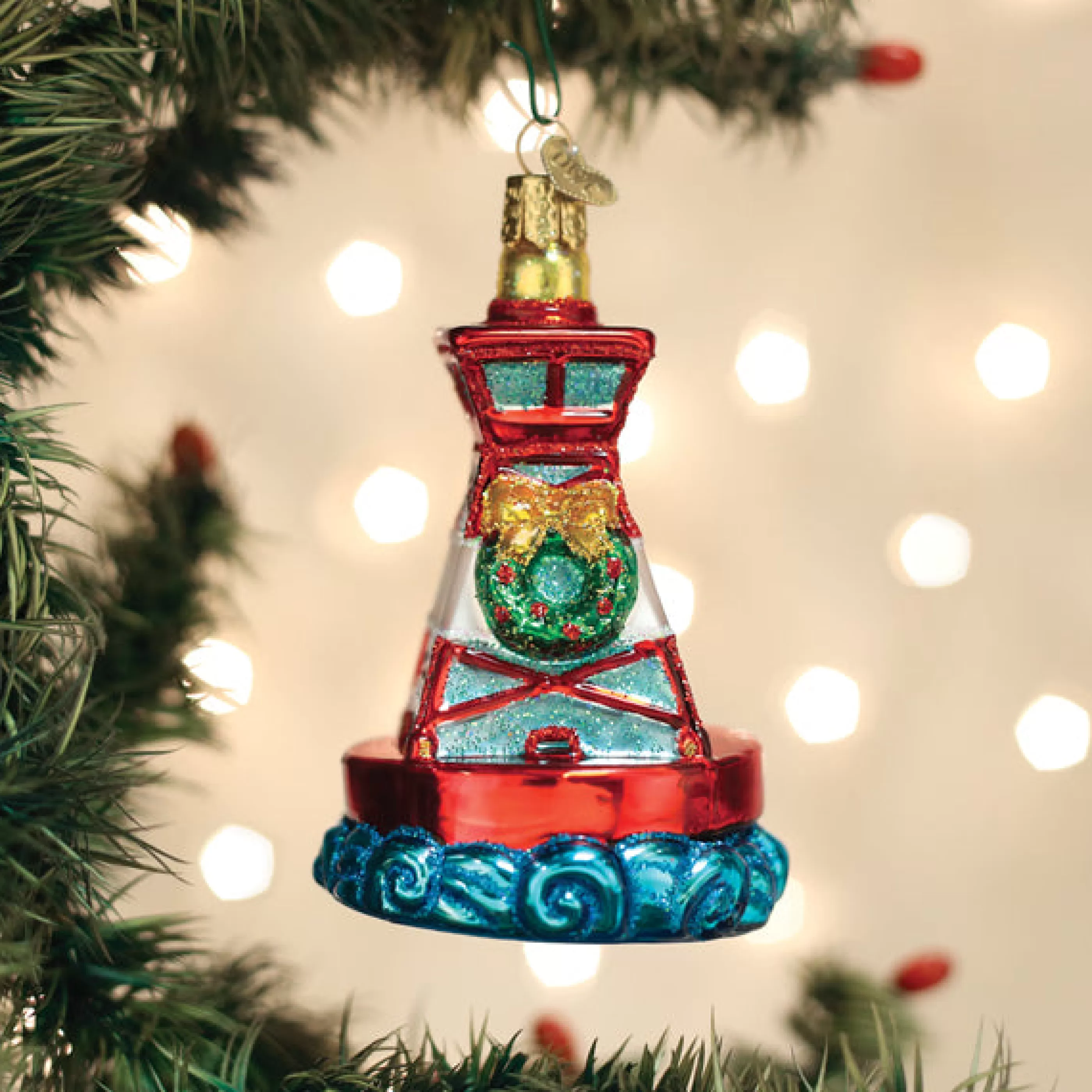 EAST WEST Holiday Buoy Ornament