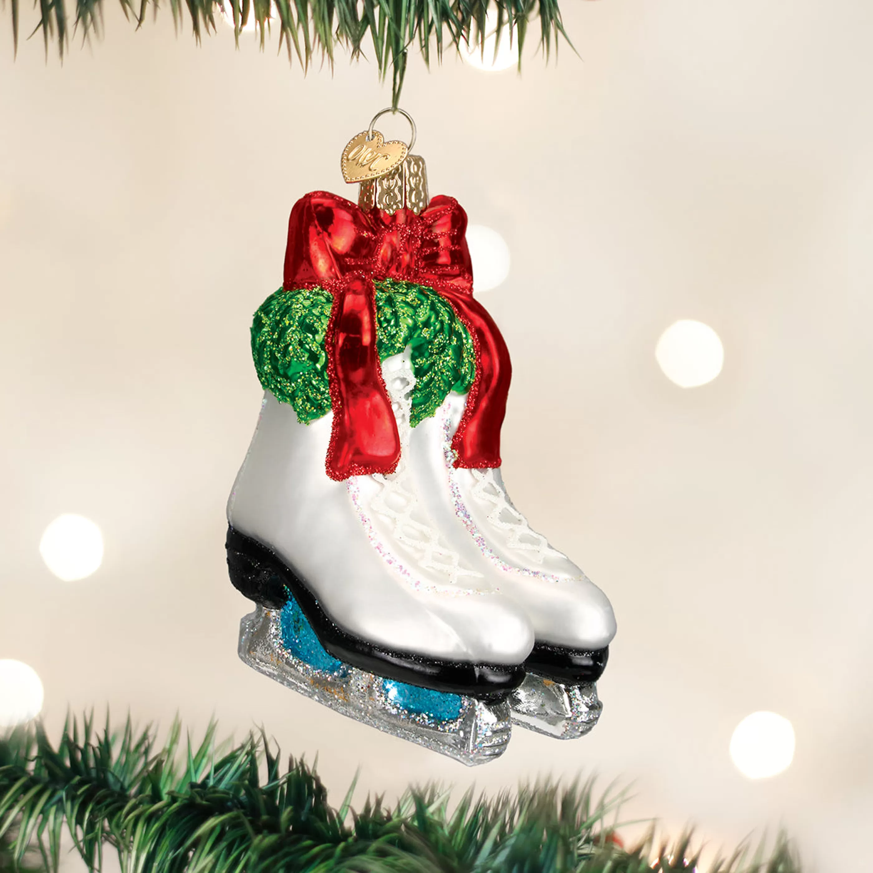 Kasa World Ltd Holiday Skates Ornament