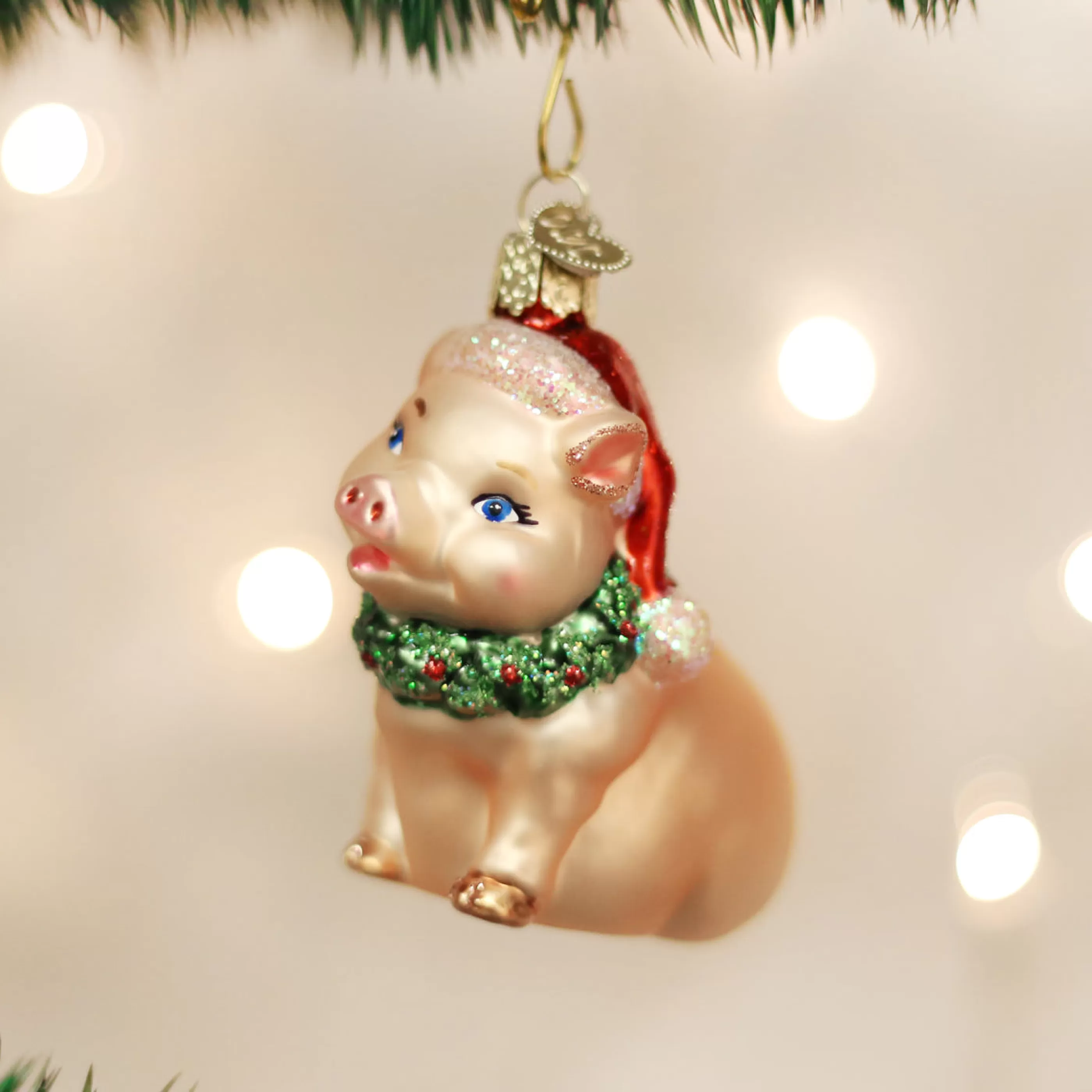 Kasa World Ltd Holly Pig Ornament