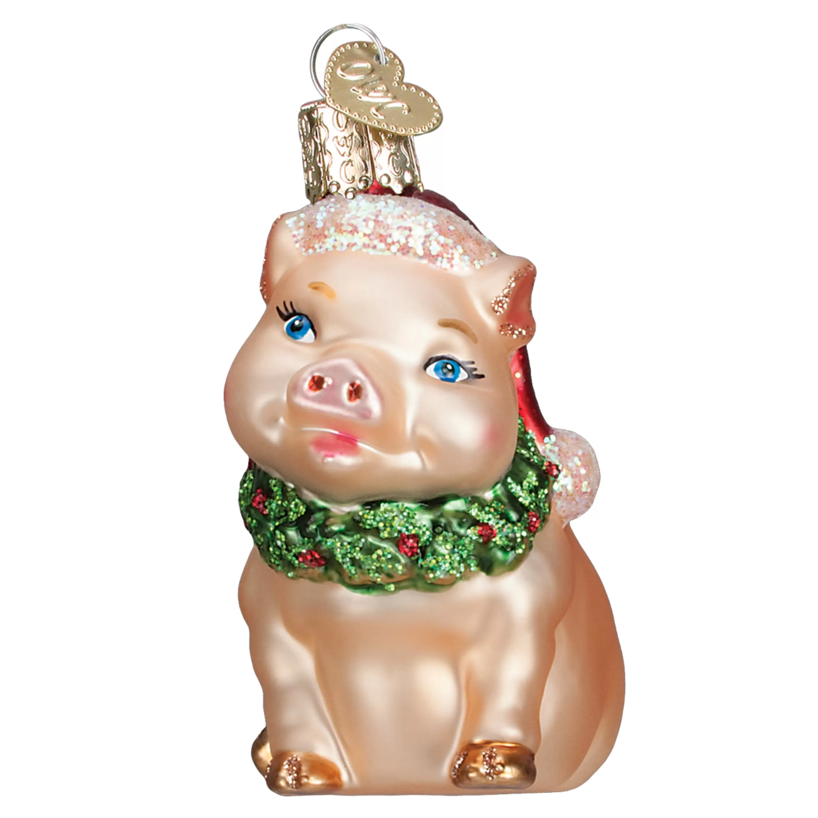 Kasa World Ltd Holly Pig Ornament