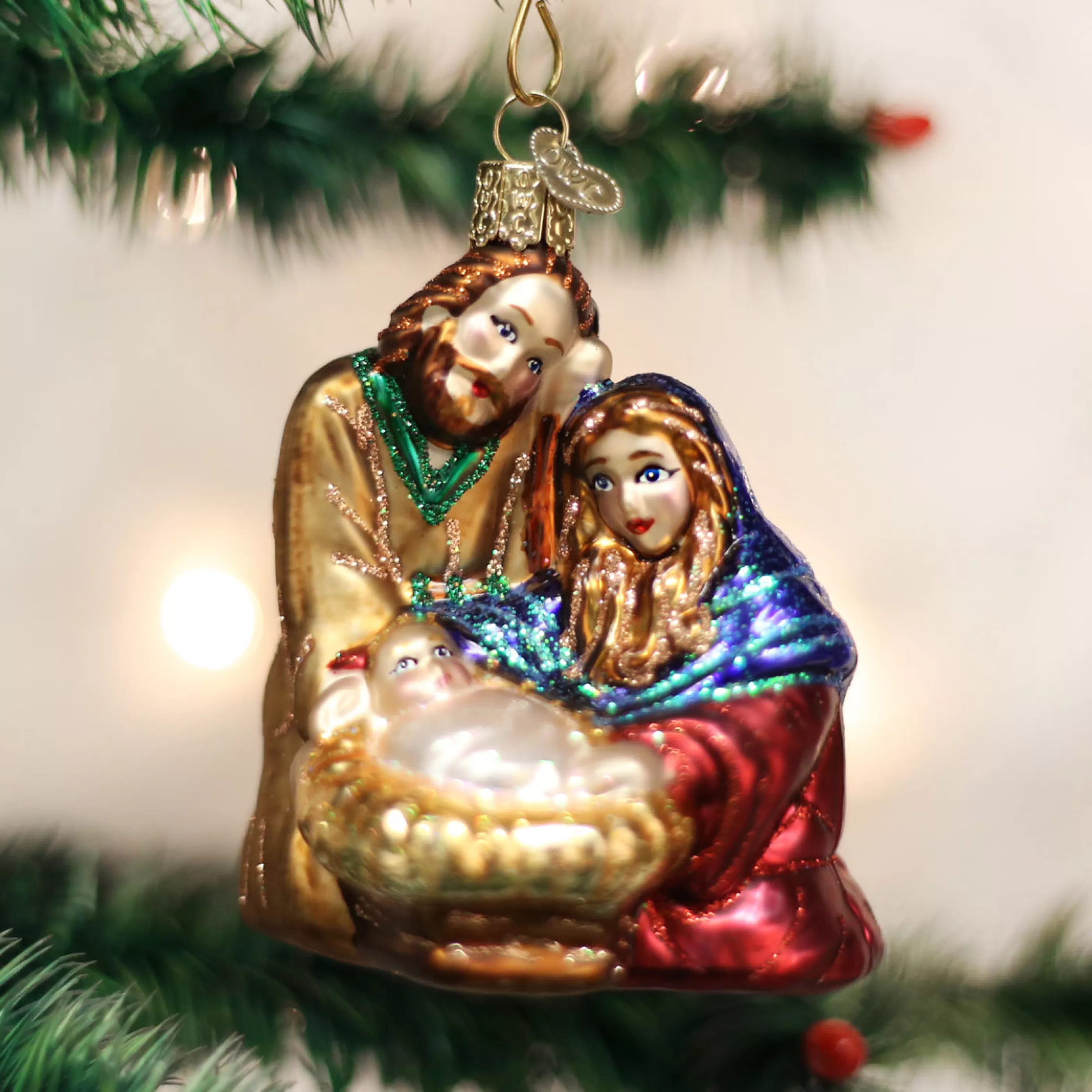 Kasa World Ltd Holy Family Ornament