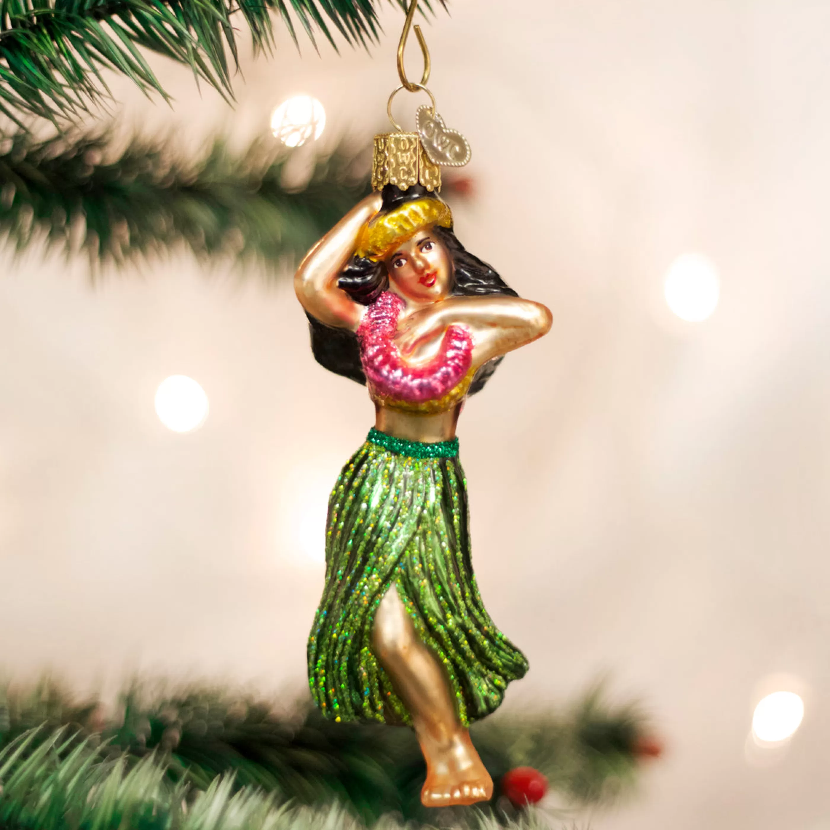 Kasa World Ltd Hula Dancer Ornament