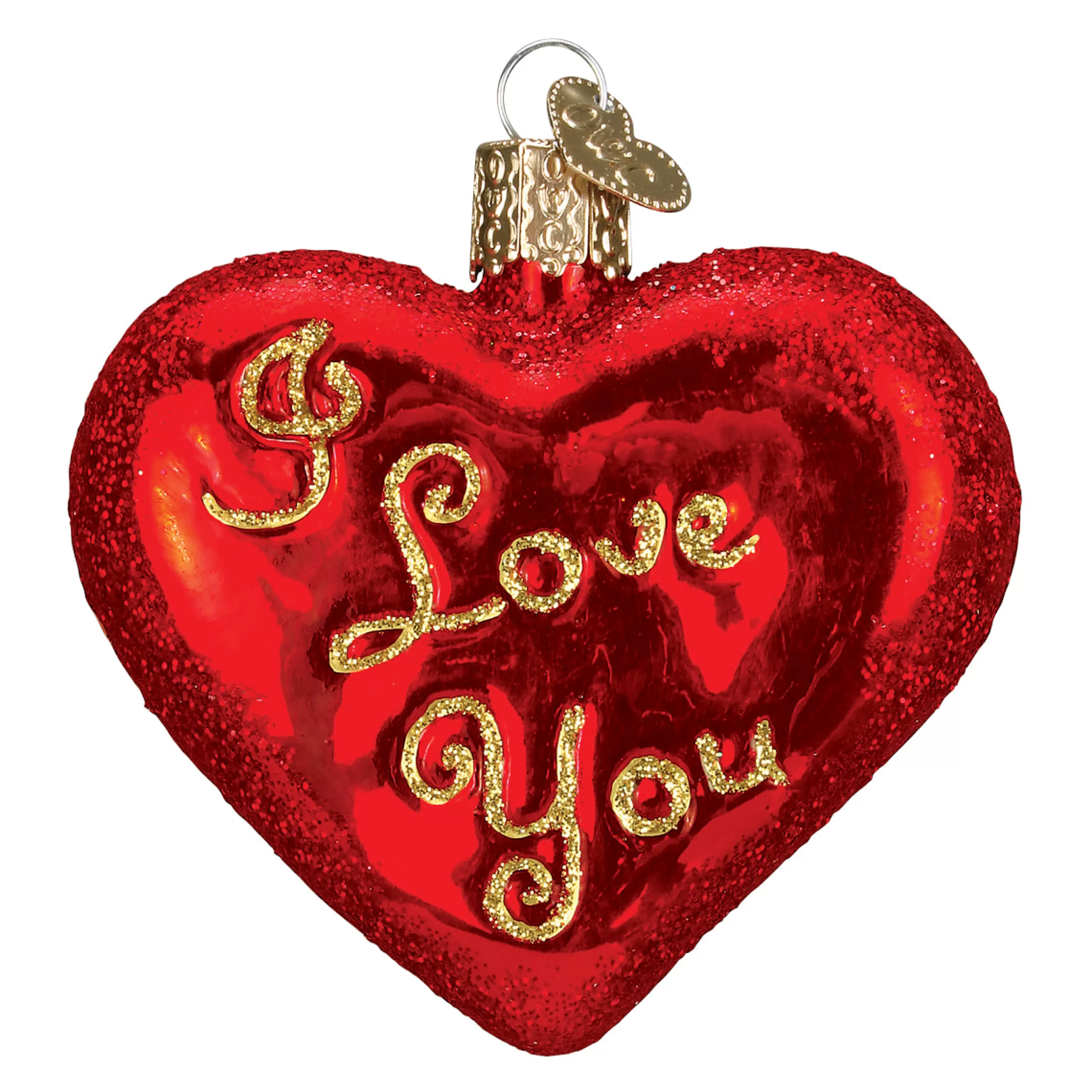 Kasa World Ltd I Love You Heart Ornament