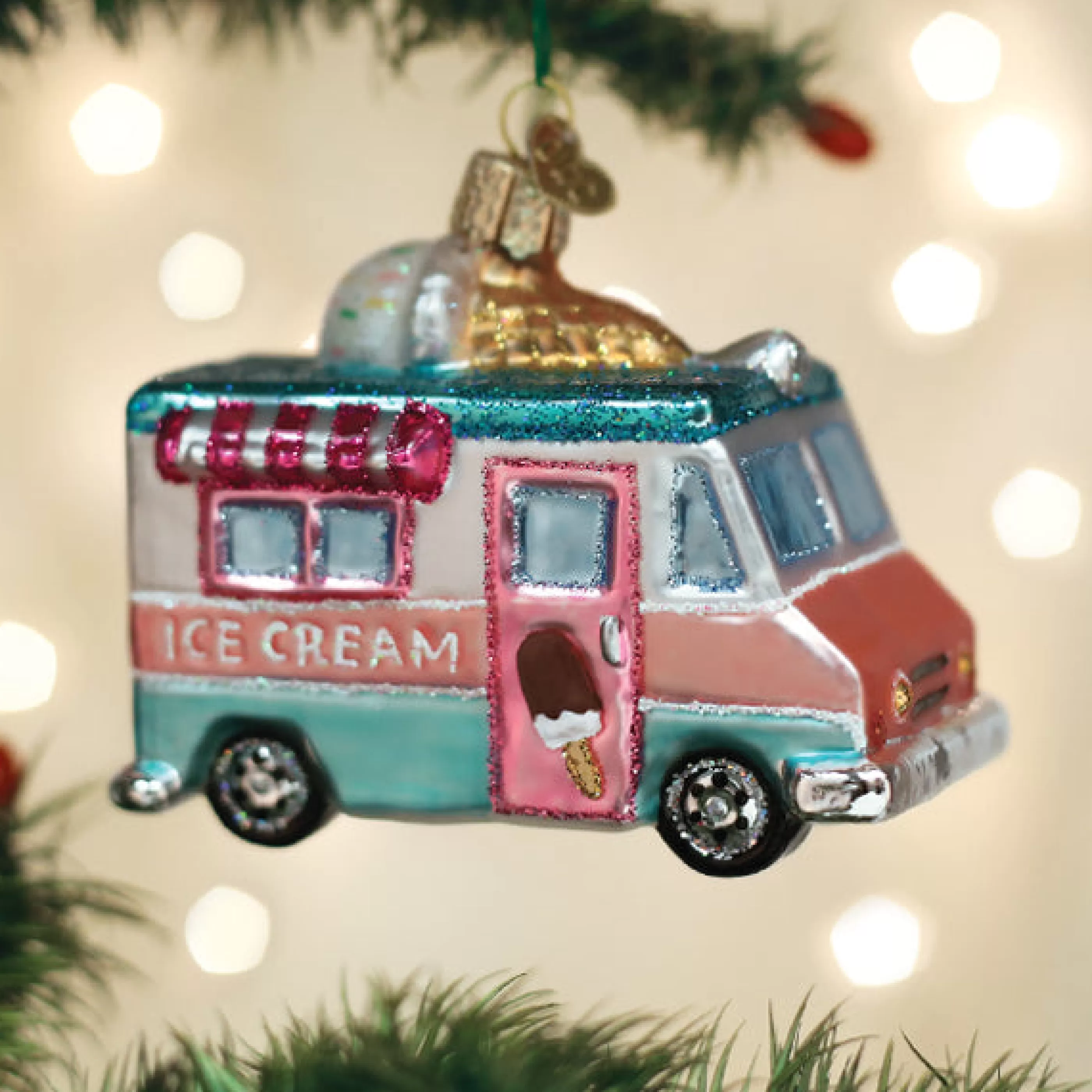 EAST WEST Ice Cream Truck Ornament