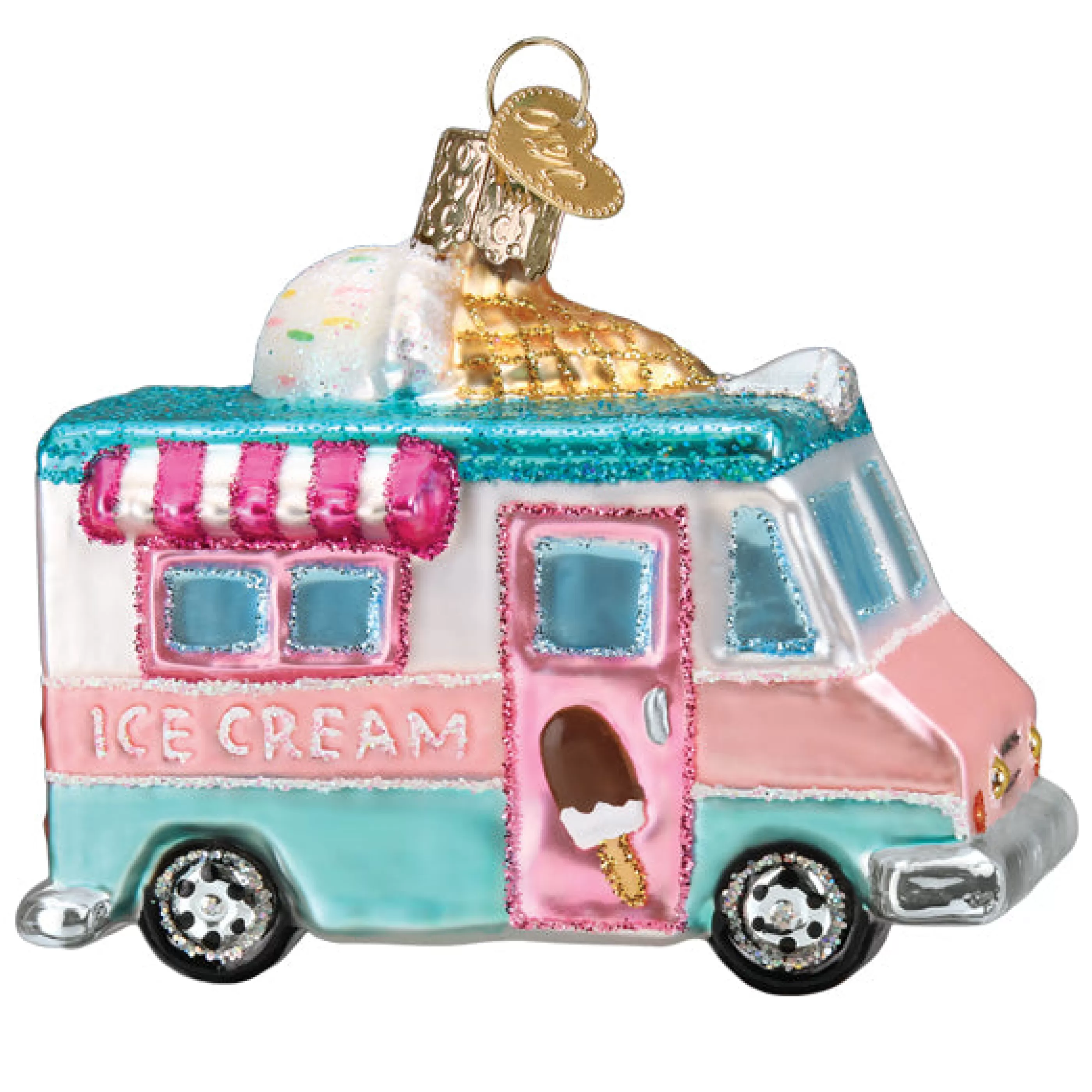 EAST WEST Ice Cream Truck Ornament