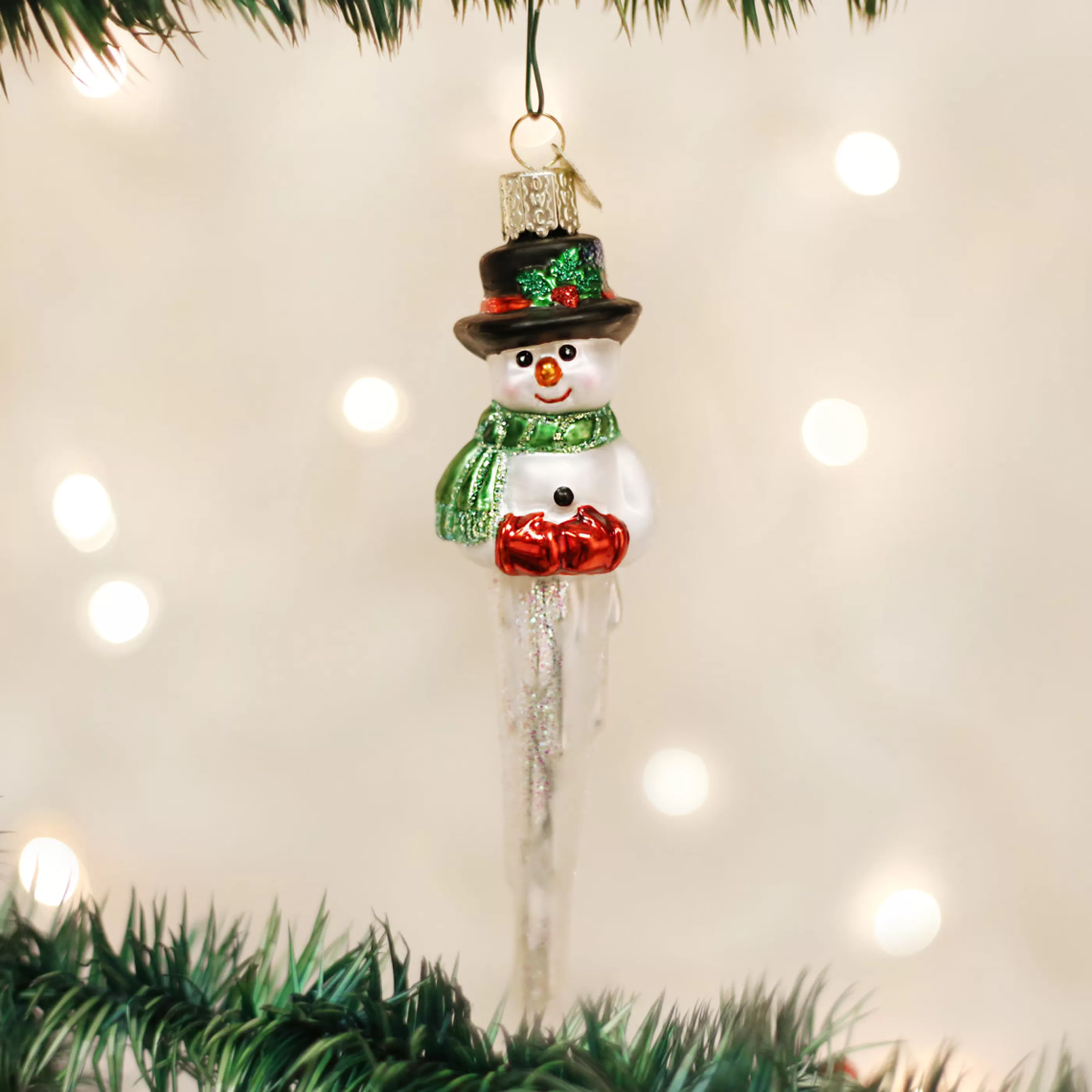 Kasa World Ltd Icicle Snowman Ornament