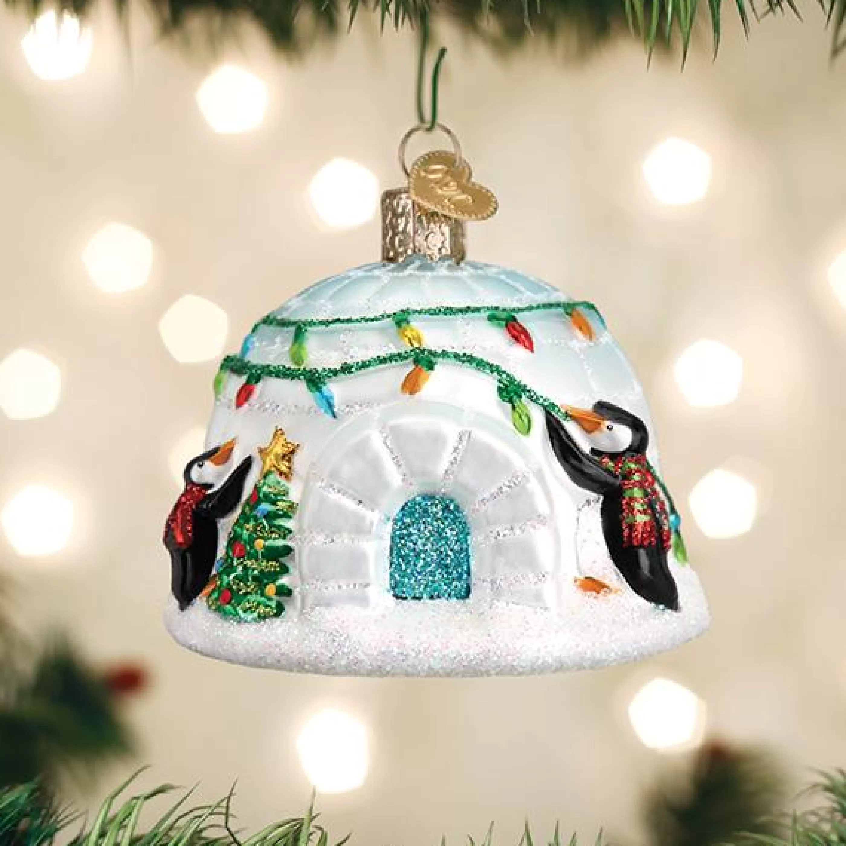 EAST WEST Igloo Ornament