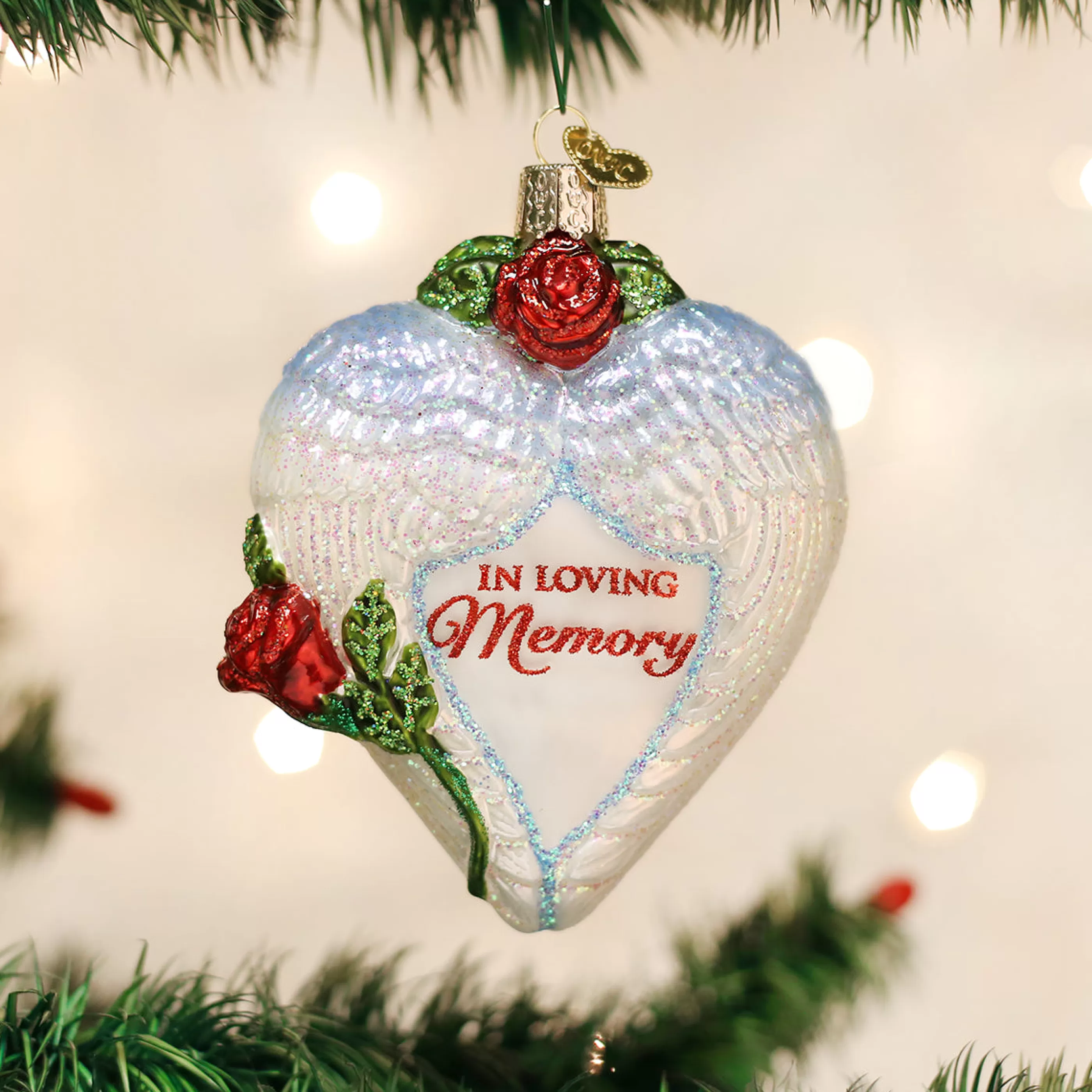 Kasa World Ltd In Loving Memory Ornament