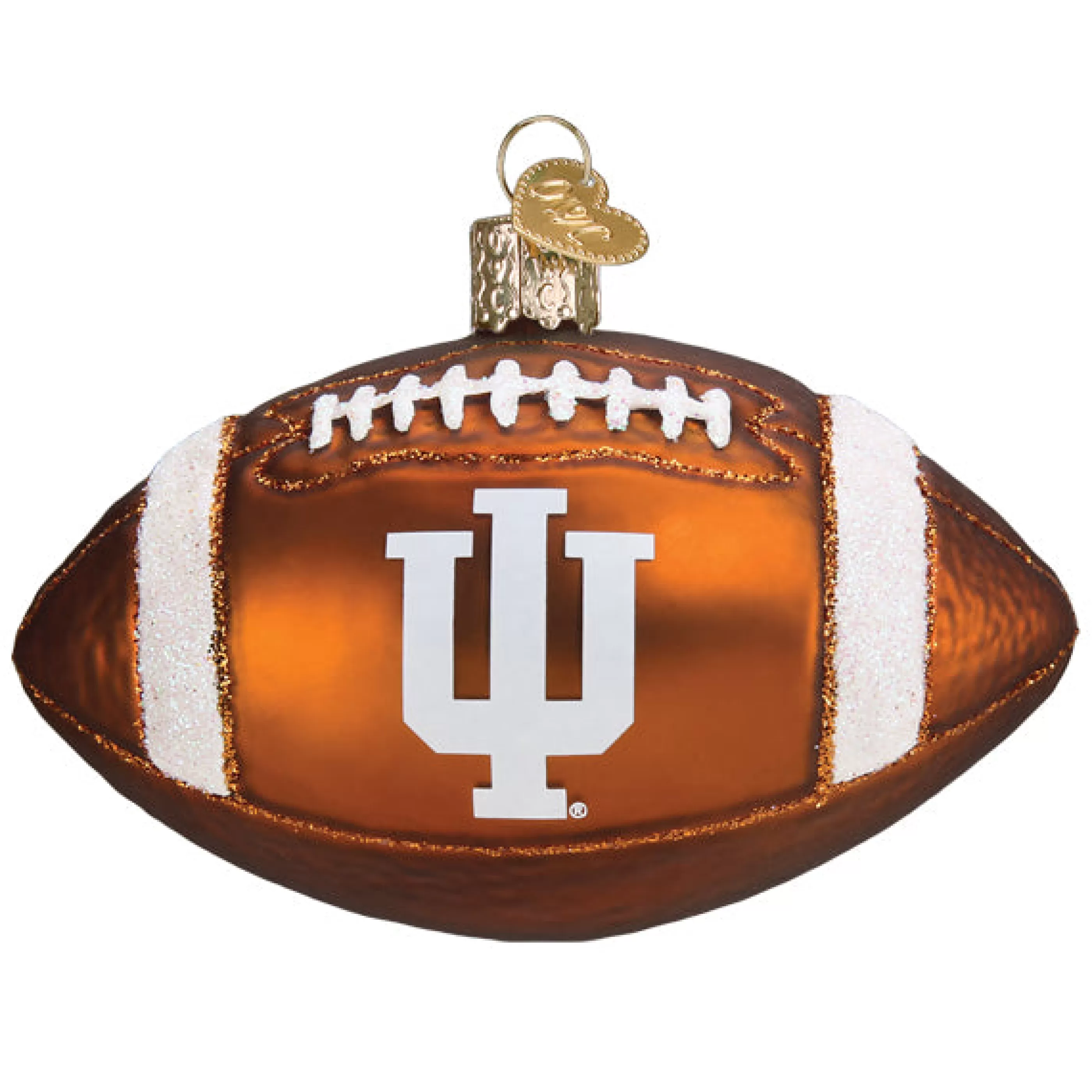 EAST WEST Indiana Football Ornament