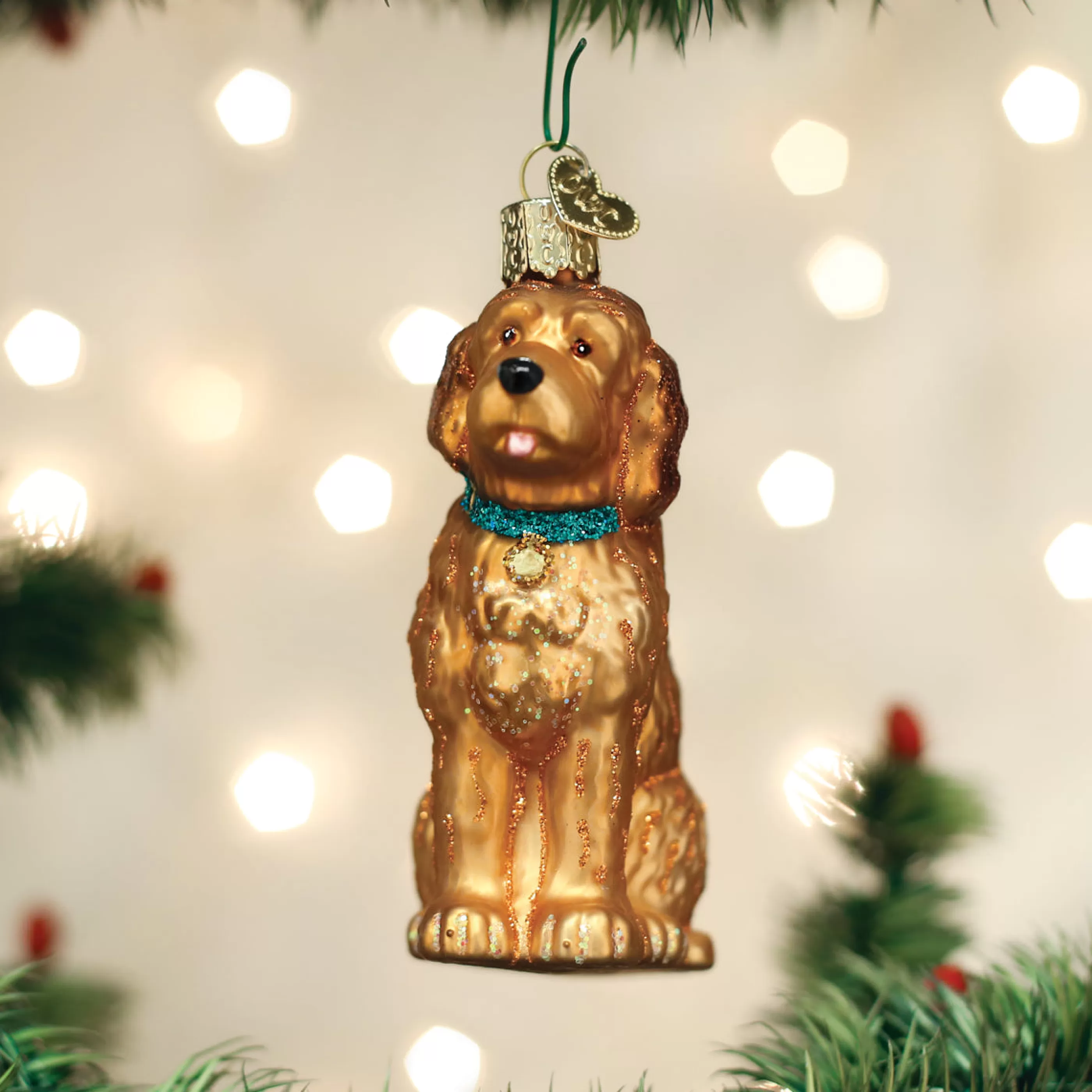 Kasa World Ltd Irish Doodle Ornament